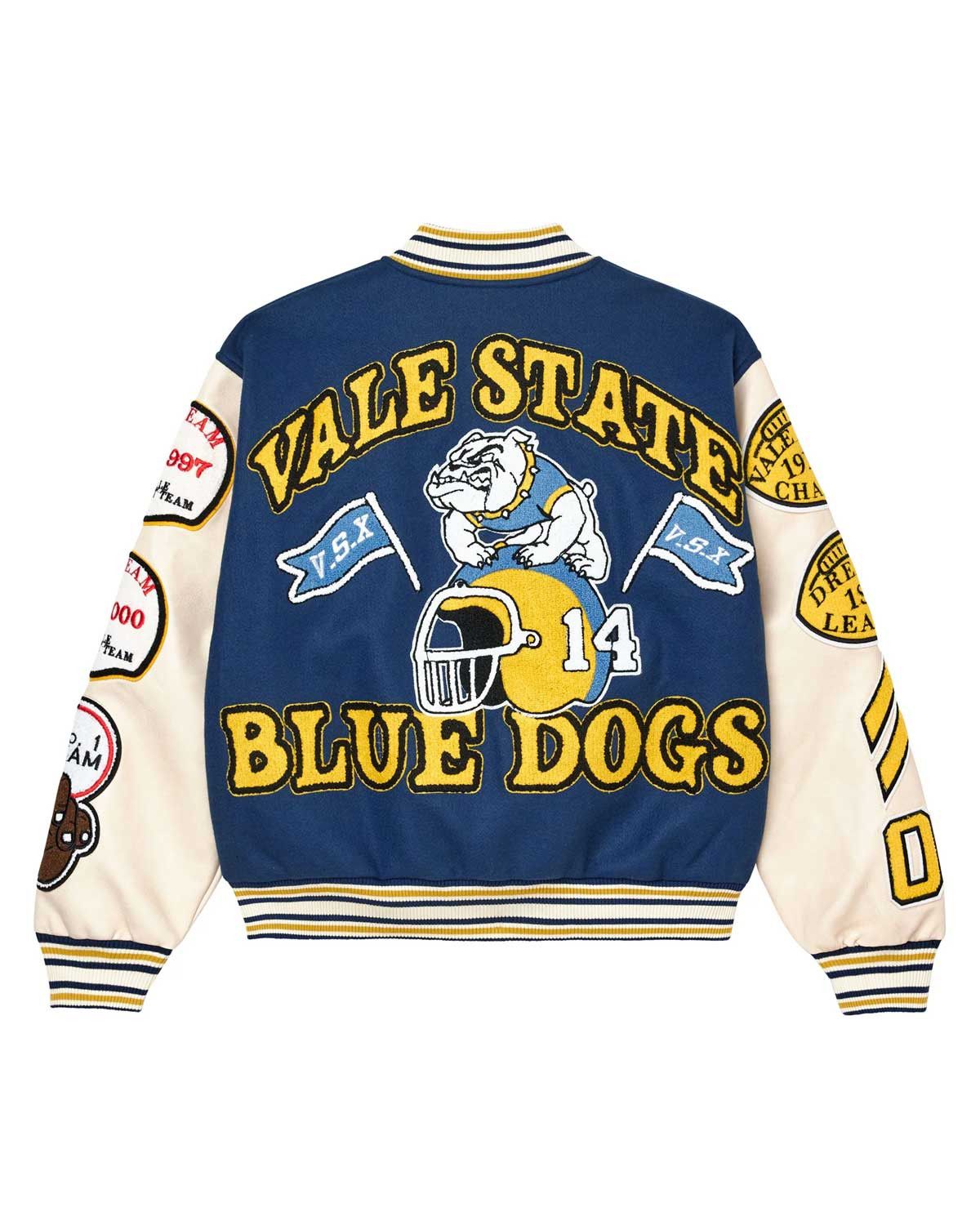 Vale Forever Friday Varsity Jacket Sky Blue Size US M / EU 48-50 / 2 - 2 Thumbnail