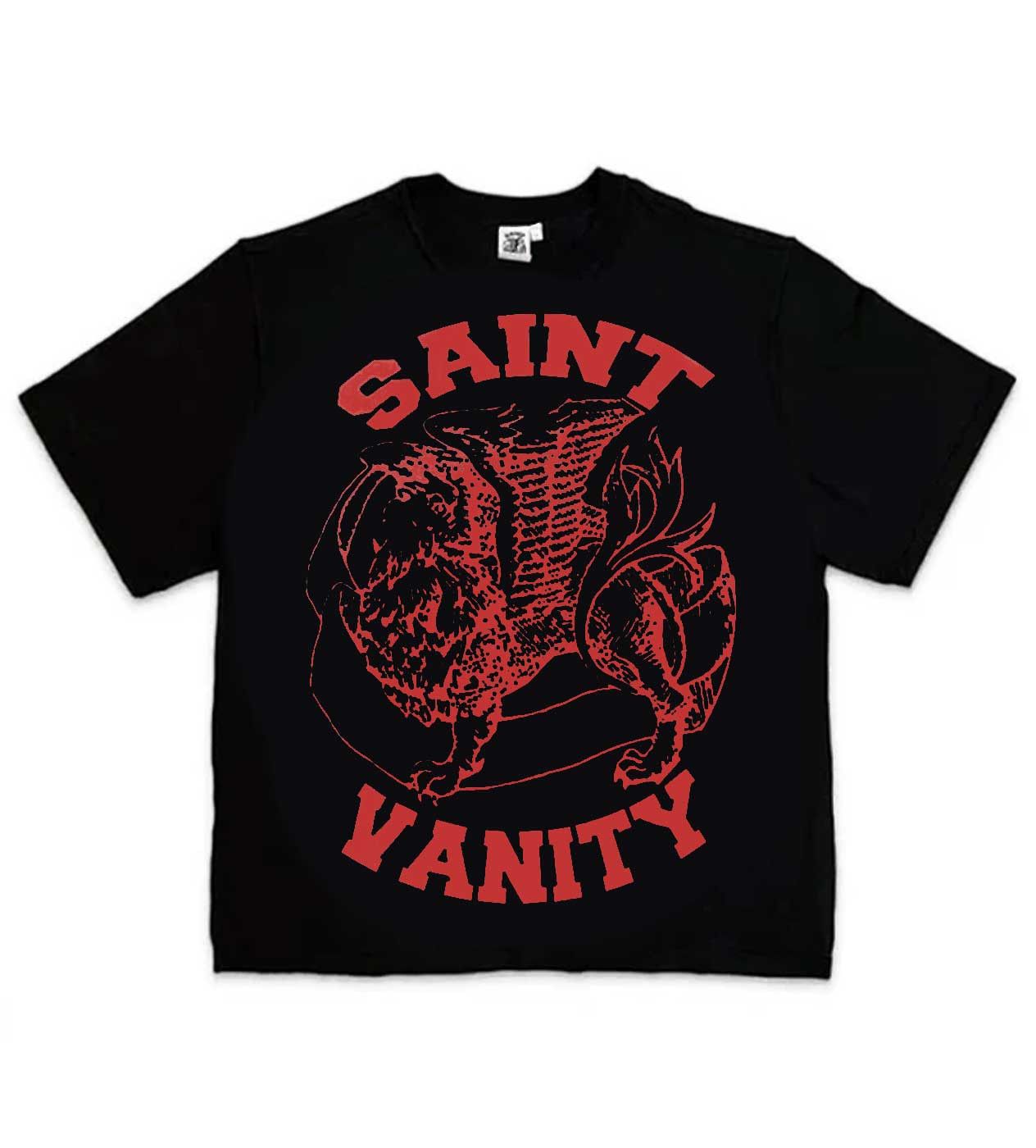 Saint Vanity Griffin Tee Black/Red Size US XXL / EU 58 / 5 - 2 Thumbnail