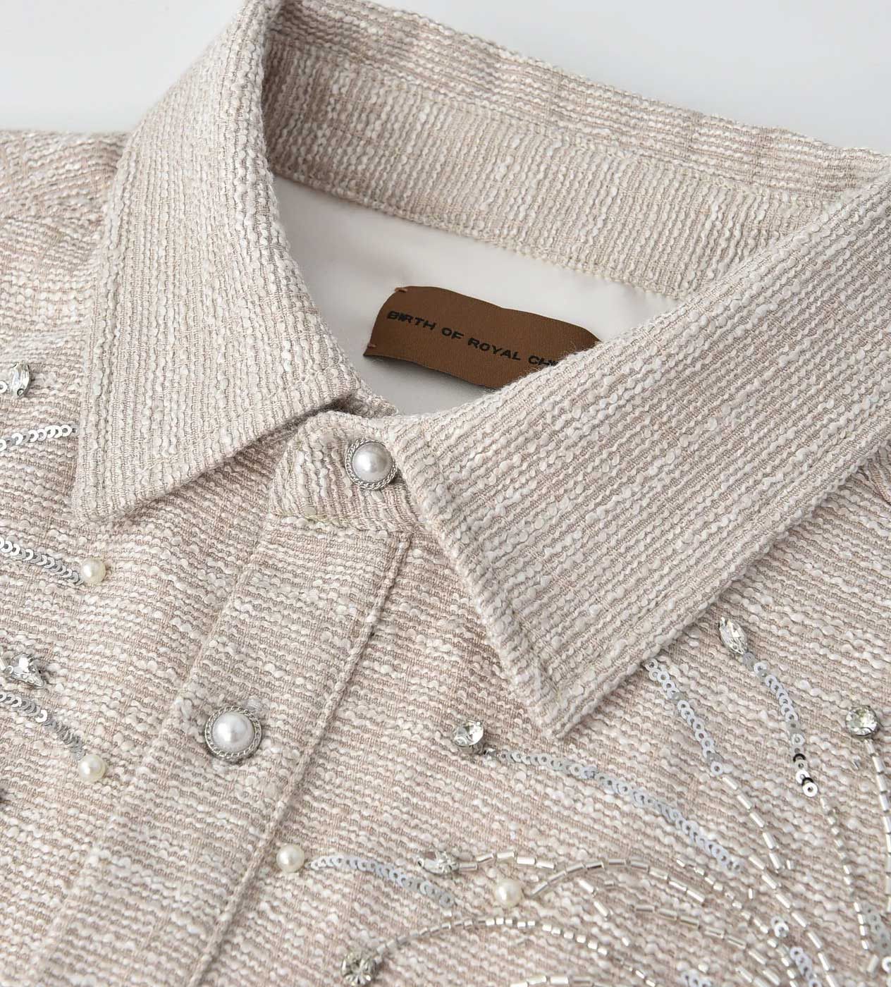 Birth of Royal Child Fireworks Beaded Diamond Shirt Size US M / EU 48-50 / 2 - 3 Thumbnail