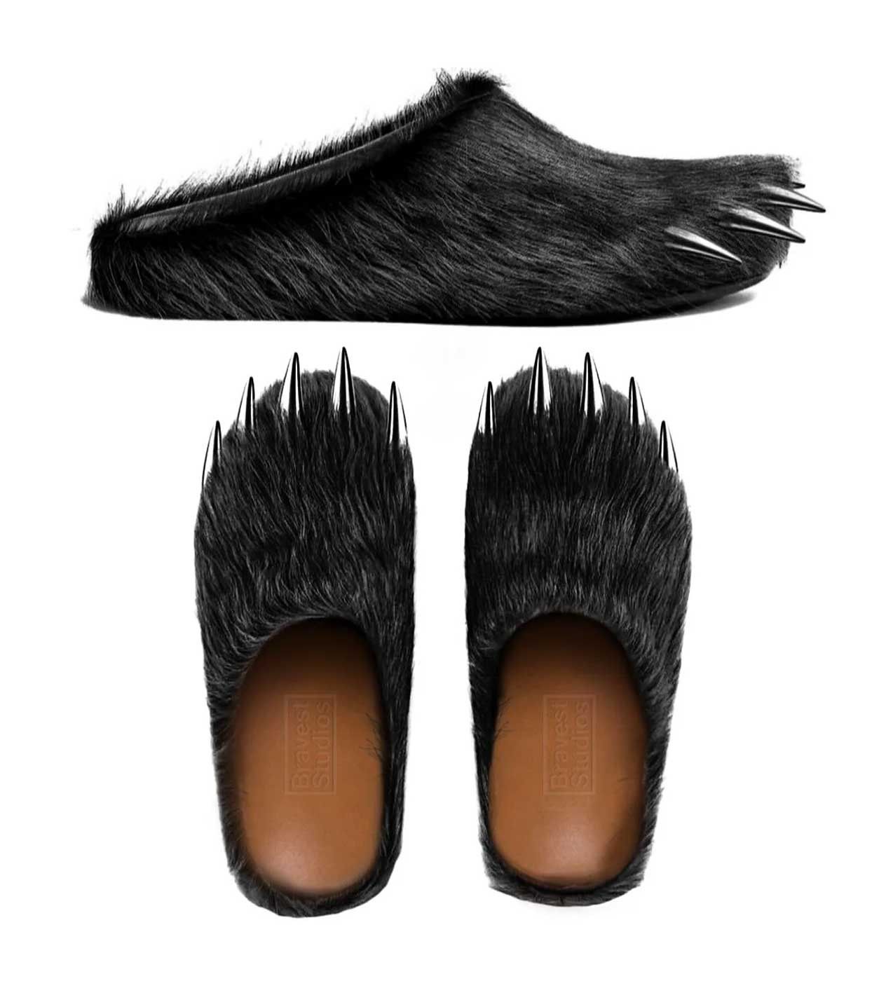Bravest Studios Bear Claw Mule Black Size US 7 / EU 40 - 2 Thumbnail