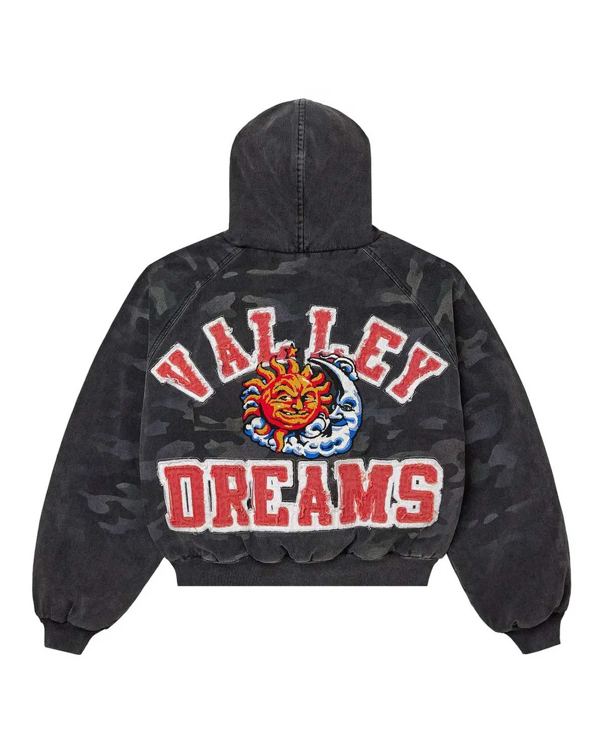 Vale Forever VSX Camo Hood Bomber Jacket Black Size US M / EU 48-50 / 2 - 2 Thumbnail