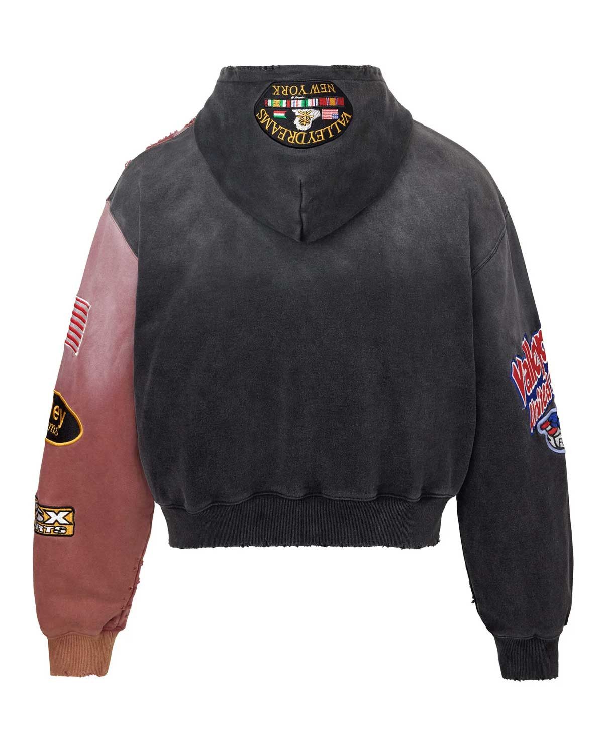Vale Forever Two Face Zip Up Hoodie Black Size US M / EU 48-50 / 2 - 2 Thumbnail