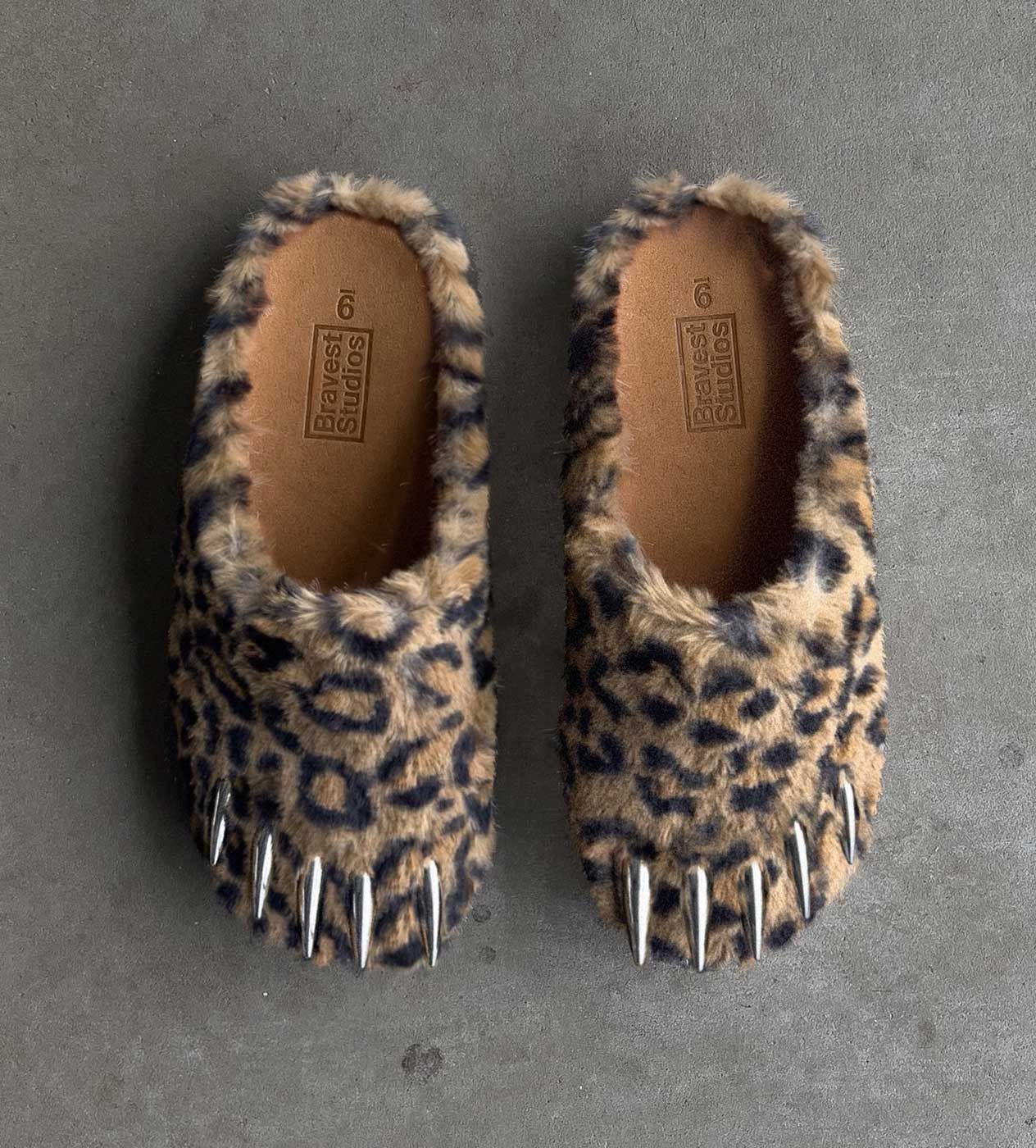 Bravest Studios Bear Claw Mule Leopard Print Size US 10 / EU 43 - 3 Thumbnail