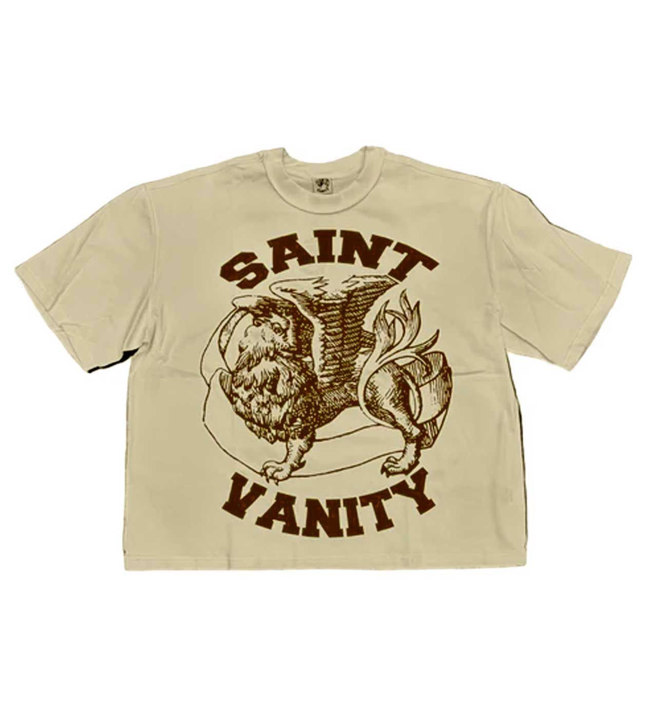 Saint Vanity Griffin Tee Cream/Brown Size US L / EU 52-54 / 3 - 2 Thumbnail