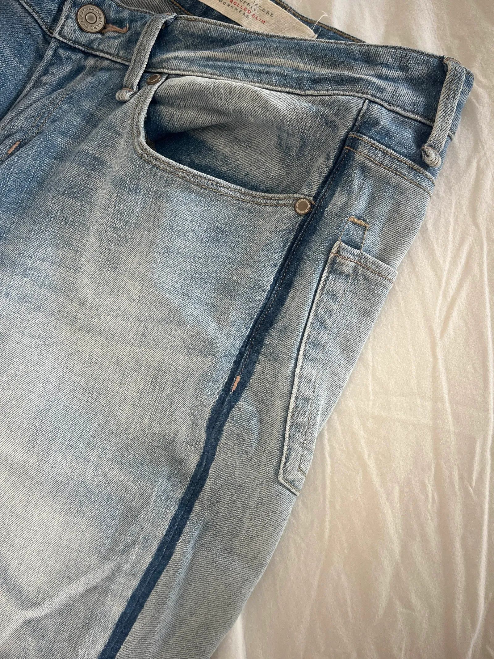 Marc Jacobs Marc Jacobs Rolled slim Jeans Size 27" / US 4 / IT 40 - 6 Thumbnail