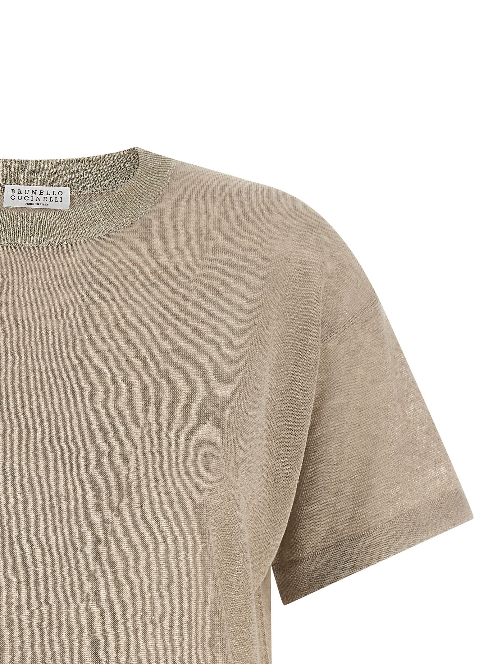 Brunello Cucinelli 'Dazzling Collar' Sweater Size L / US 10 / IT 46 - 3 Thumbnail