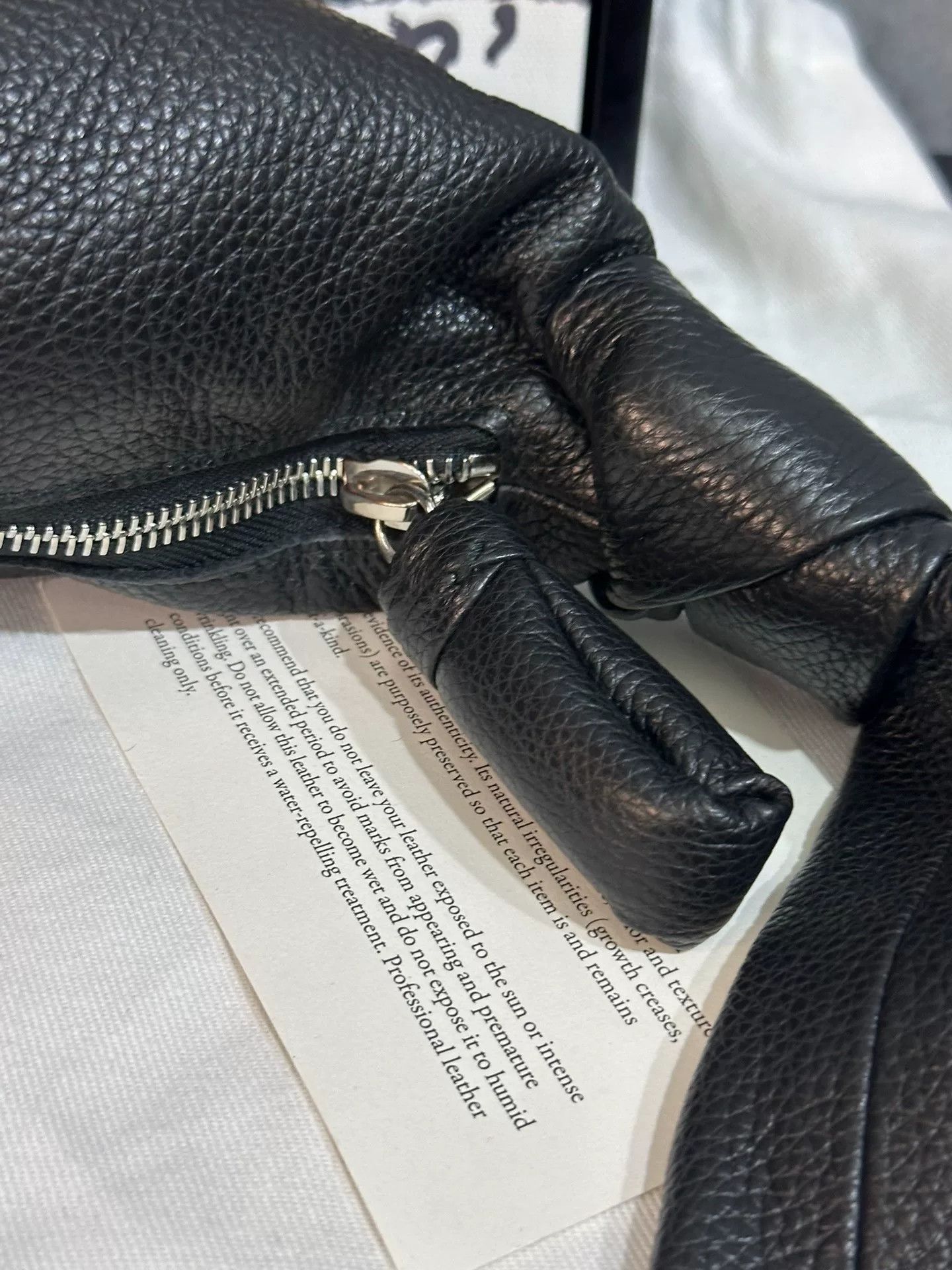Lemaire Lemaire Black Small Croissant Bag Size ONE SIZE - 8 Thumbnail