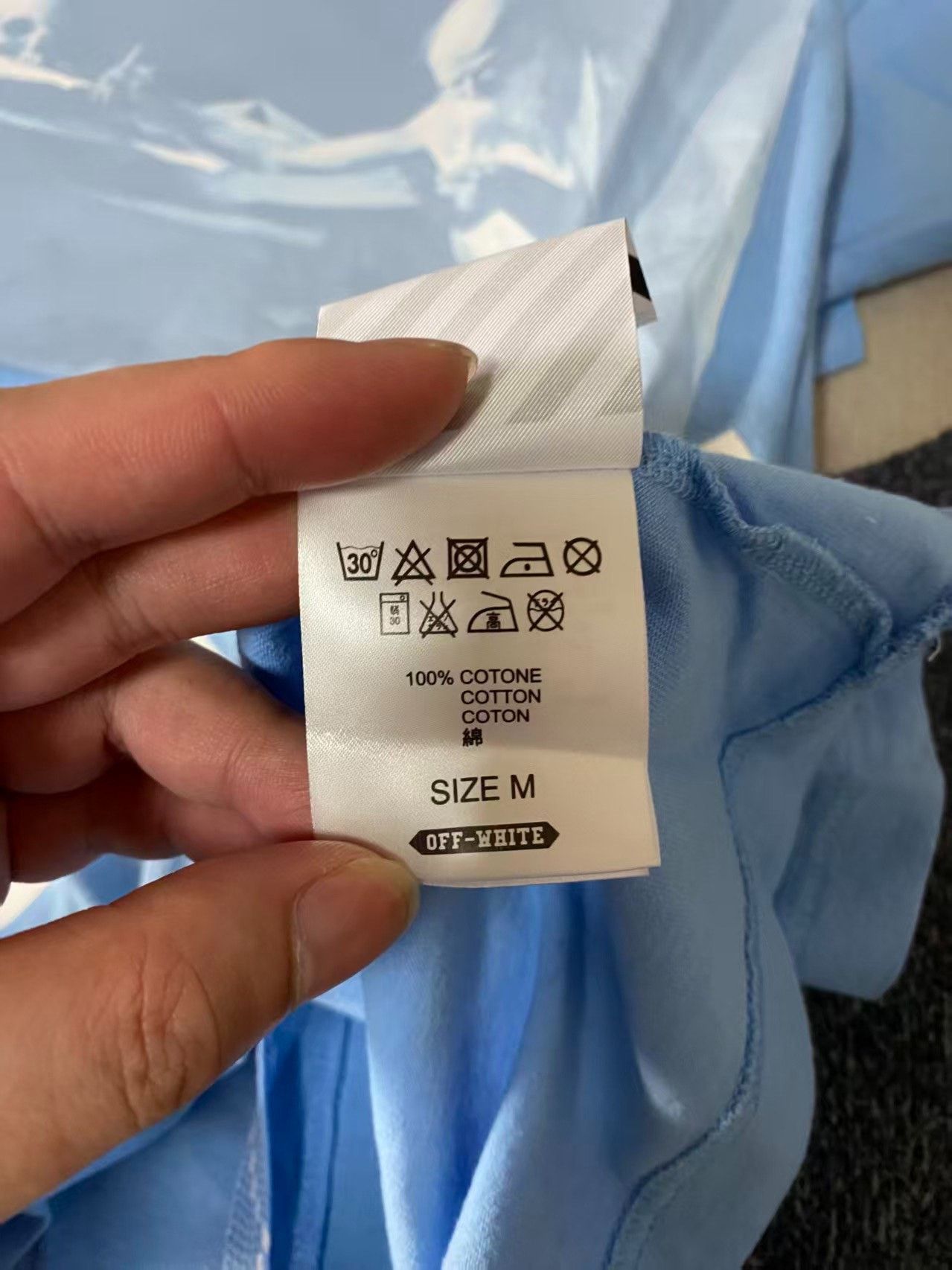 Off-White Off-White First Gen Religious Tee Size US M / EU 48-50 / 2 - 6 Thumbnail