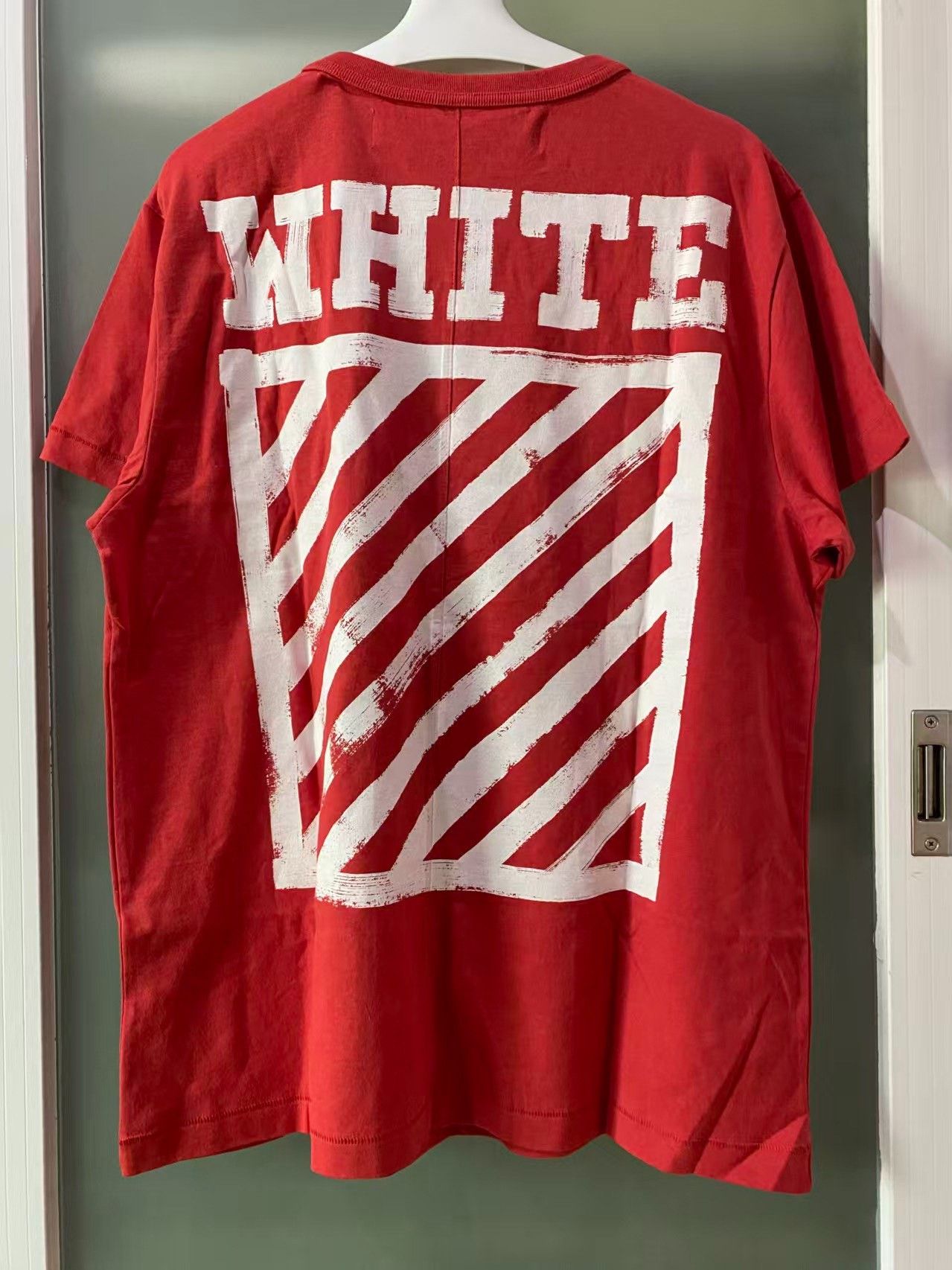 Off-White Off-White Red Basic Short-Sleeve Size US S / EU 44-46 / 1 - 2 Thumbnail