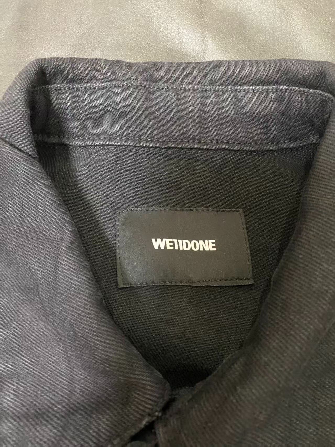 WE11DONE we11done Back Print Denim Jacket Size US L / EU 52-54 / 3 - 5 Thumbnail