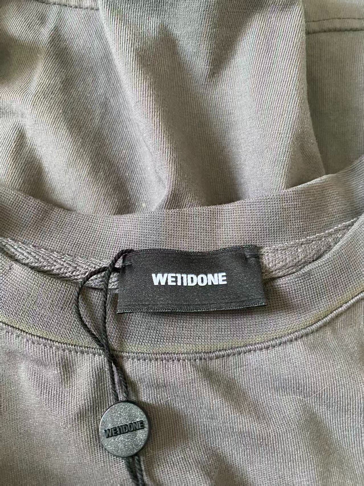 WE11DONE we11done Metallic Washed Short Sleeve Size US S / EU 44-46 / 1 - 4 Thumbnail