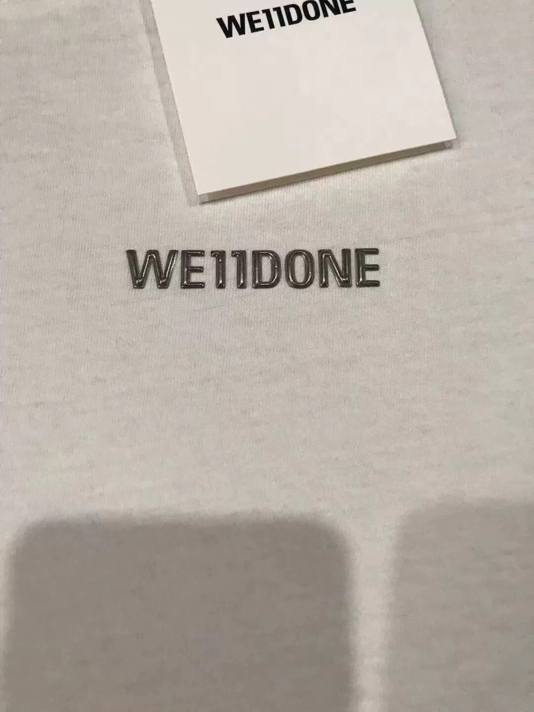WE11DONE we11done Small Logo Short Sleeve Size US M / EU 48-50 / 2 - 2 Thumbnail