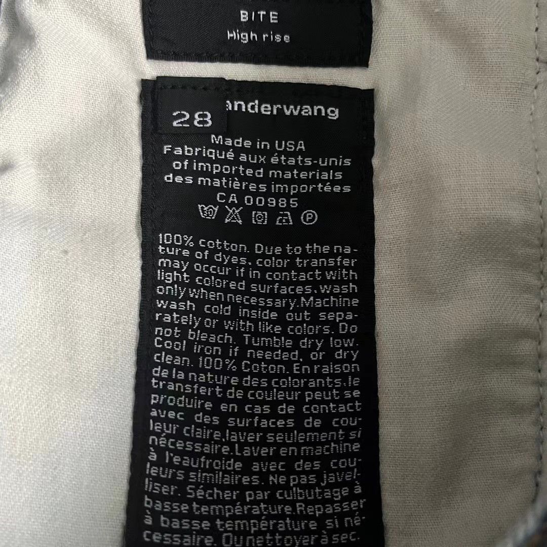Alexander Wang Alexander Wang Denim Shorts Size 28 Size 28" / US 6 / IT 42 - 3 Thumbnail