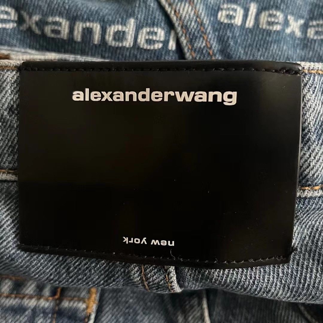 Alexander Wang Alexander Wang Denim Shorts Size 28 Size 28" / US 6 / IT 42 - 2 Thumbnail