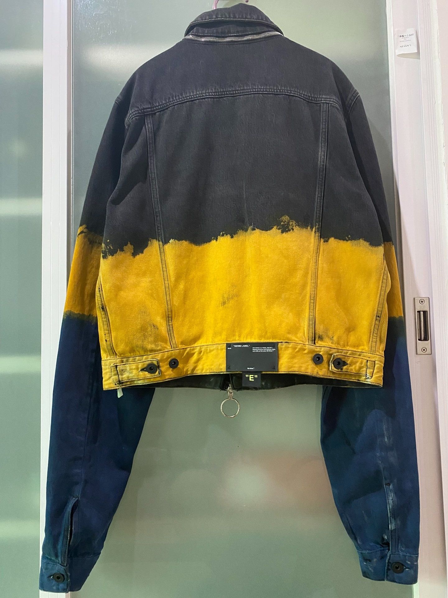 Off-White Off-White Spliced Denim Jacket Size US S / EU 44-46 / 1 - 2 Thumbnail