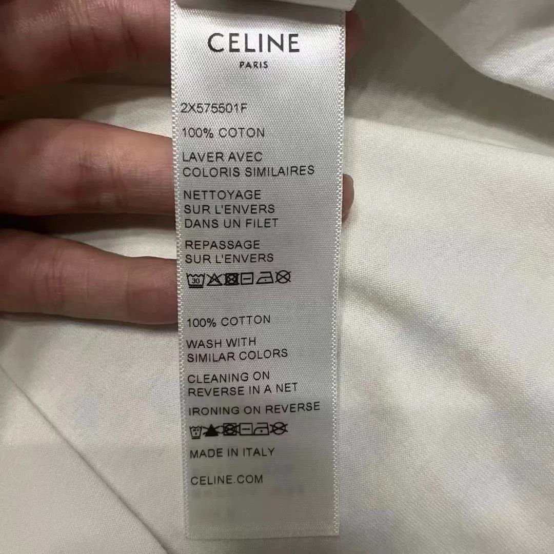 Celine Celine Carriage Logo Short Sleeve M Size US M / EU 48-50 / 2 - 3 Thumbnail
