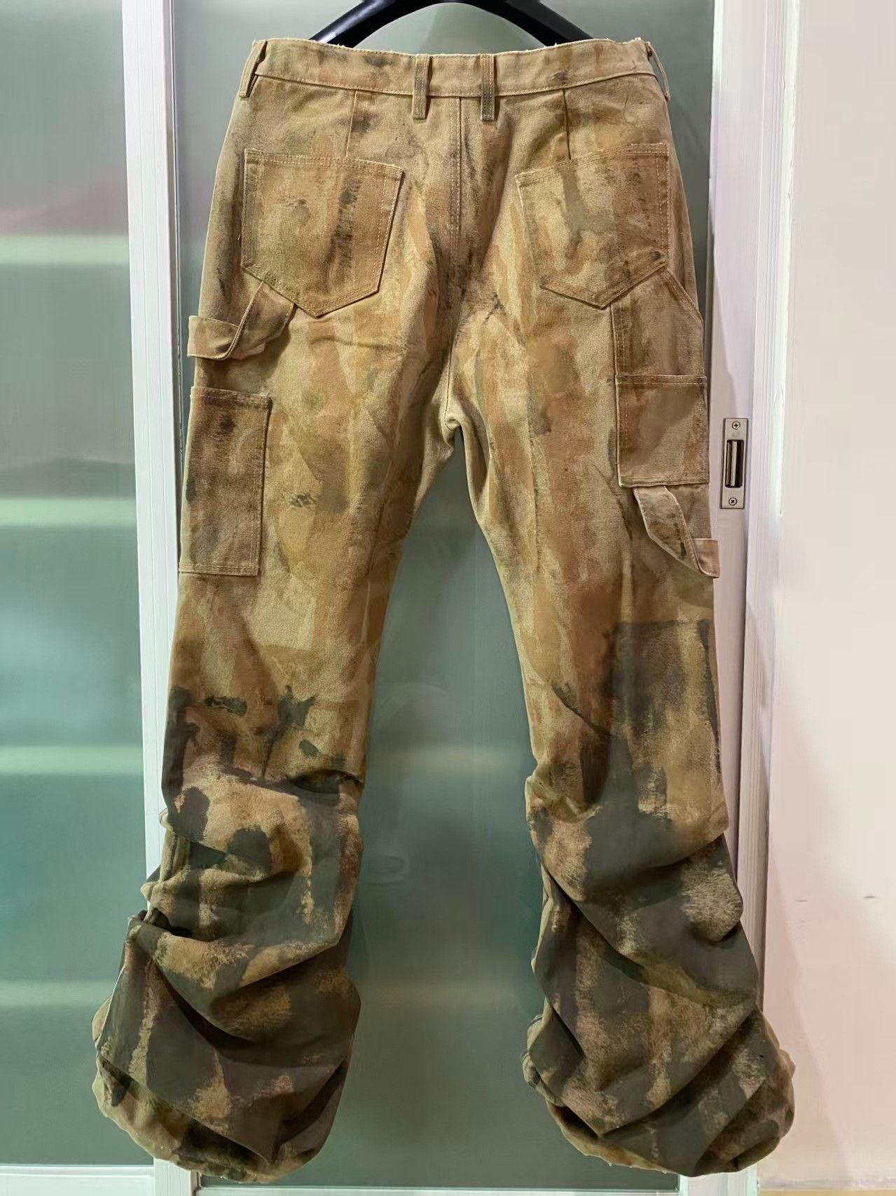 WE11DONE we11done Distressed Zipper Pleated Pants Size US 34 / EU 50 - 2 Thumbnail