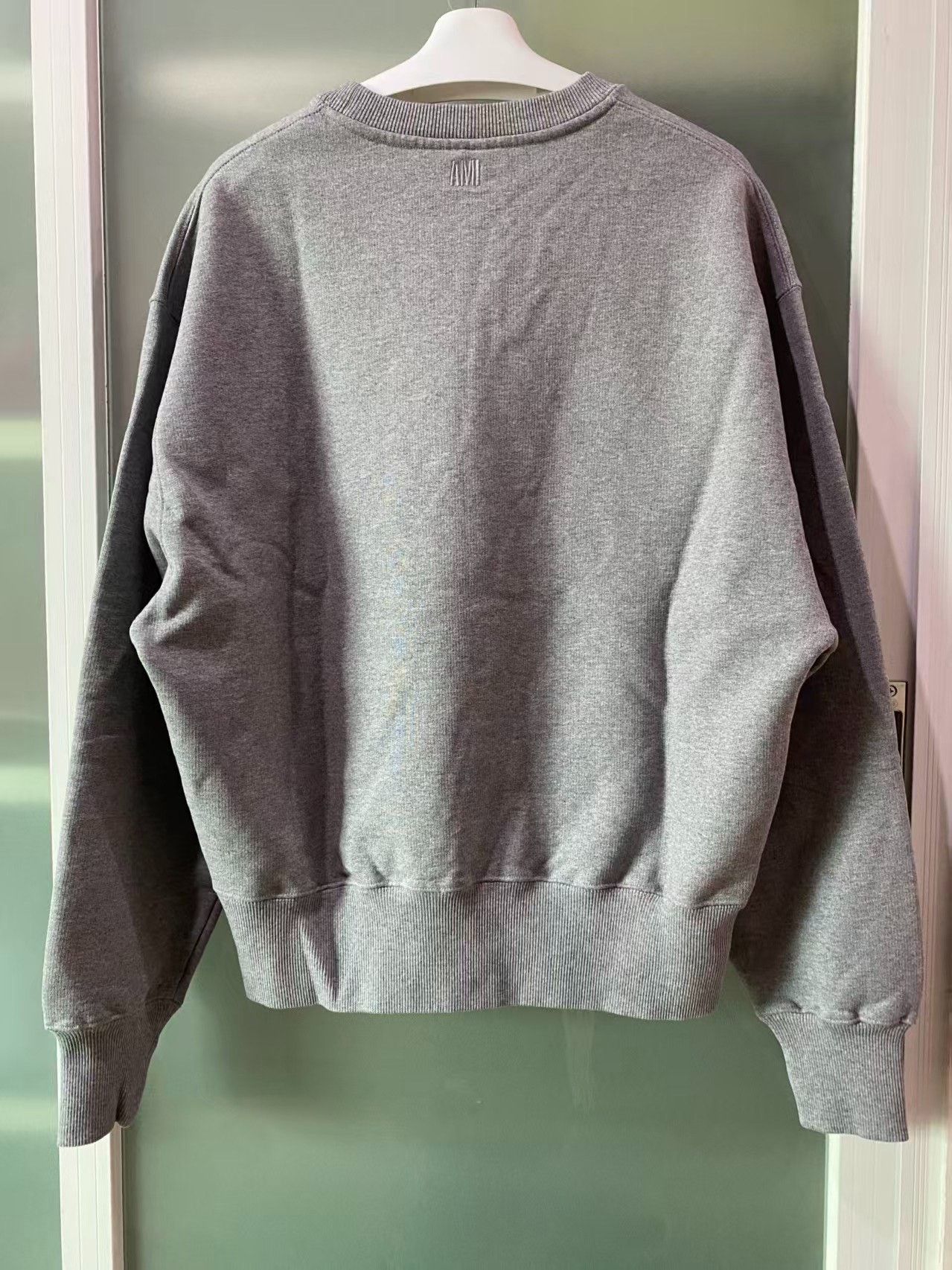 AMI Ami Paris Long-Sleeve Heart Sweatshirt Size US M / EU 48-50 / 2 - 2 Thumbnail