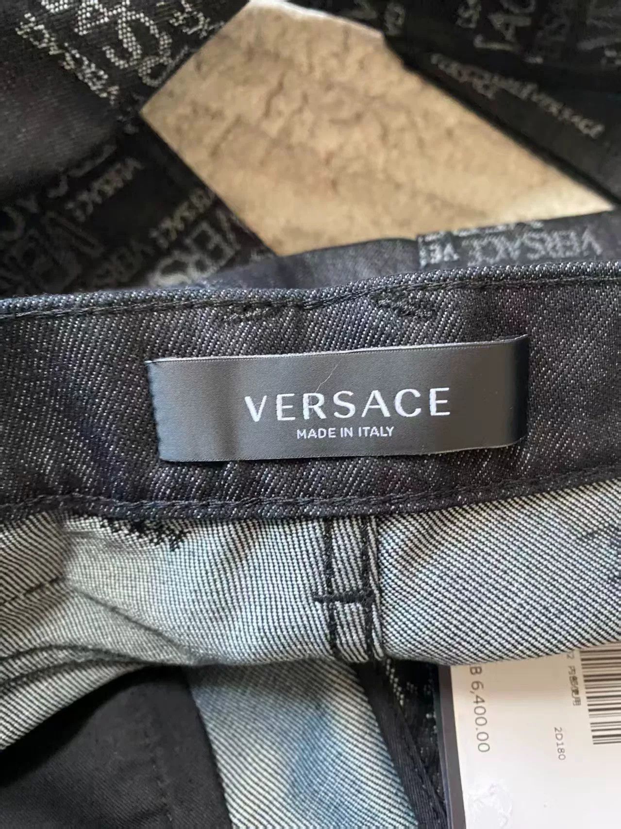Versace Versace Washed Denim Pants Size US 31 - 3 Thumbnail