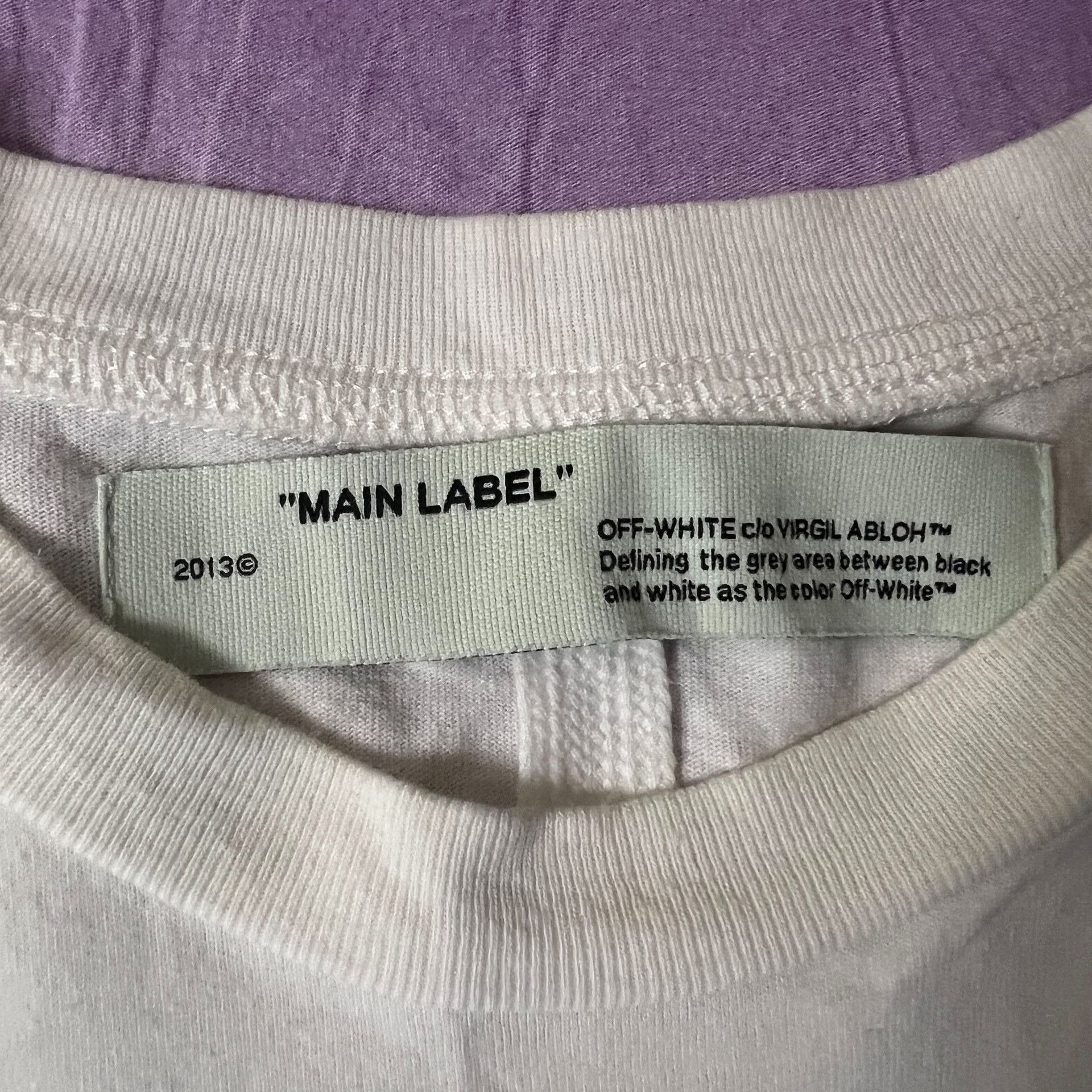 Off-White Off-White Sketch Short-Sleeve Tee Size US S / EU 44-46 / 1 - 3 Thumbnail