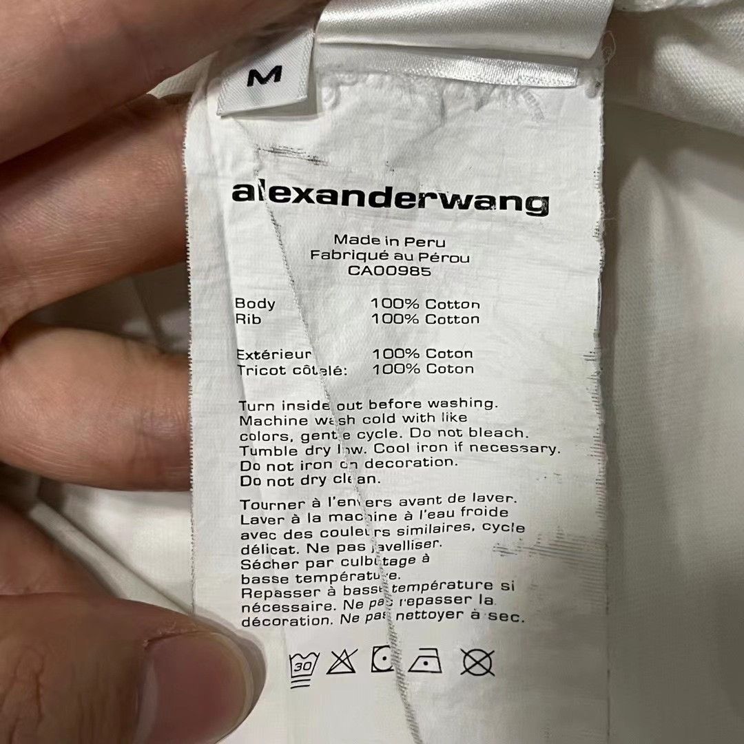 Alexander Wang Alexander Wang Rose Oversized Sweatshirt Size M / US 6-8 / IT 42-44 - 3 Thumbnail