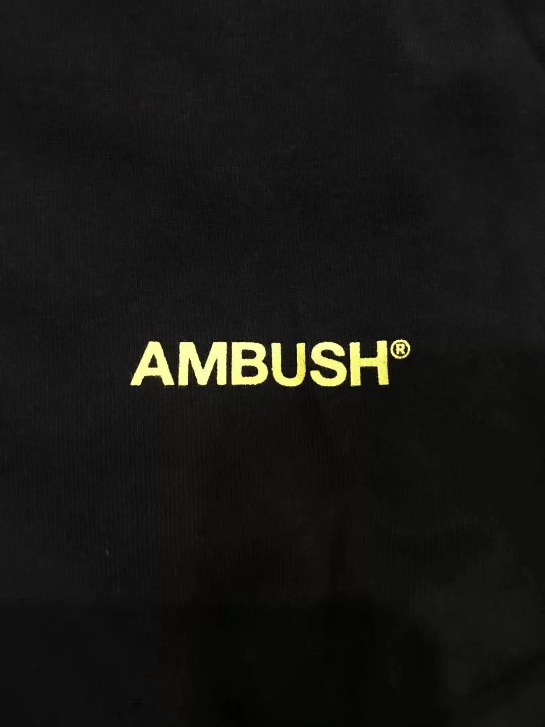 Ambush Design Ambush Black Short-Sleeve T-Shirt Size US M / EU 48-50 / 2 - 4 Thumbnail