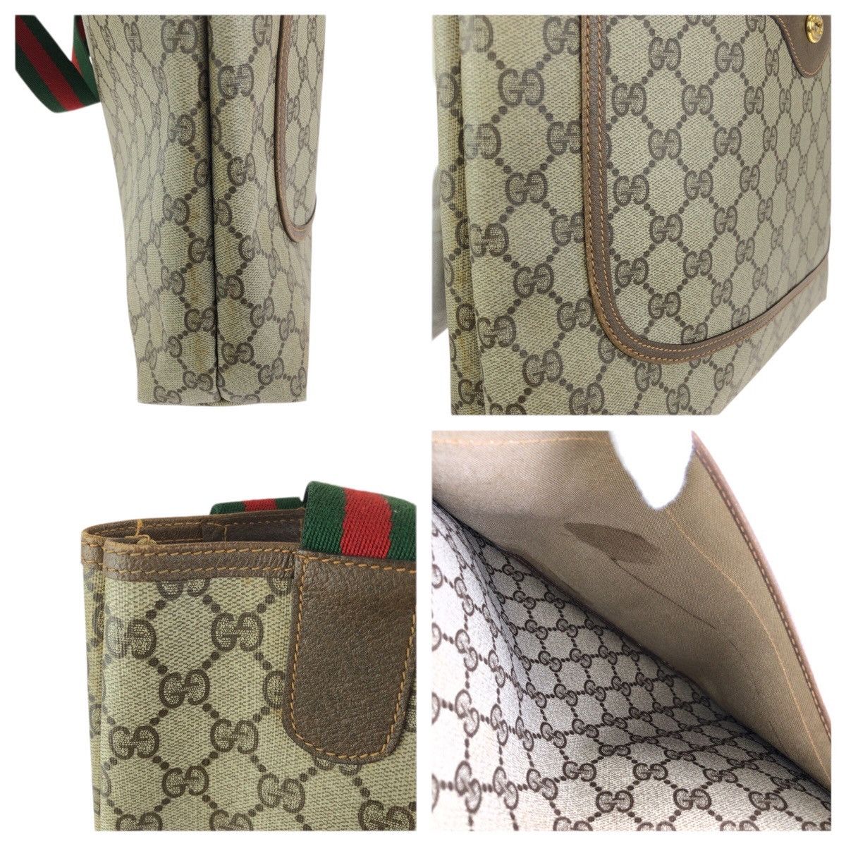 Gucci Gucci Gucci GG Supreme Canvas Tote Bag Textile Tote Bag 8902003 DUTY FREE for USA Size ONE SIZE - 6 Thumbnail