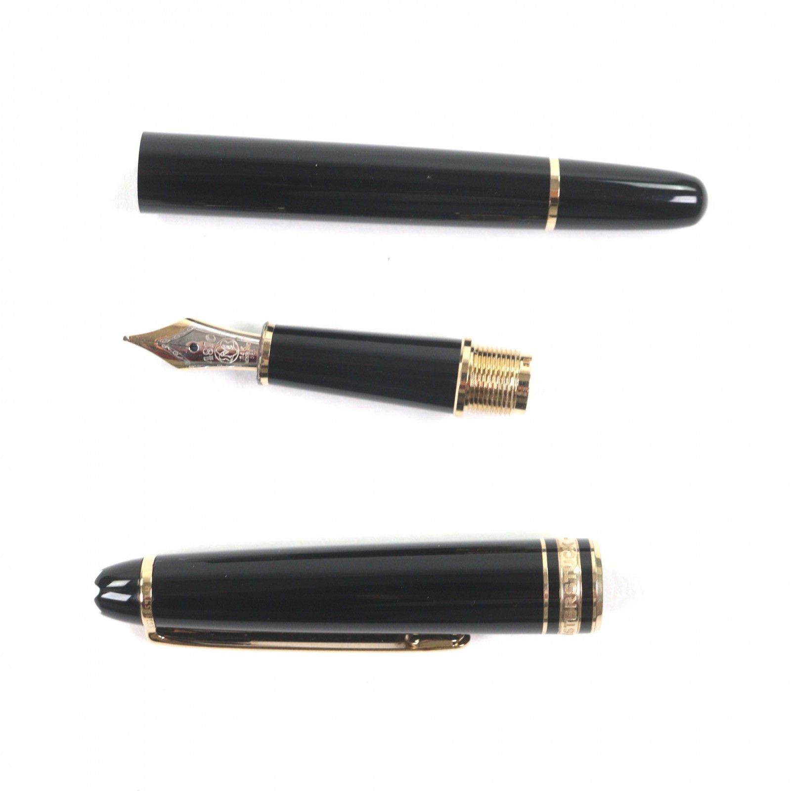 Montblanc Montblanc Montblanc Meisterstuck 14K Fountain Pen Precious Metal Pen DUTY FREE for USA Size ONE SIZE - 3 Thumbnail