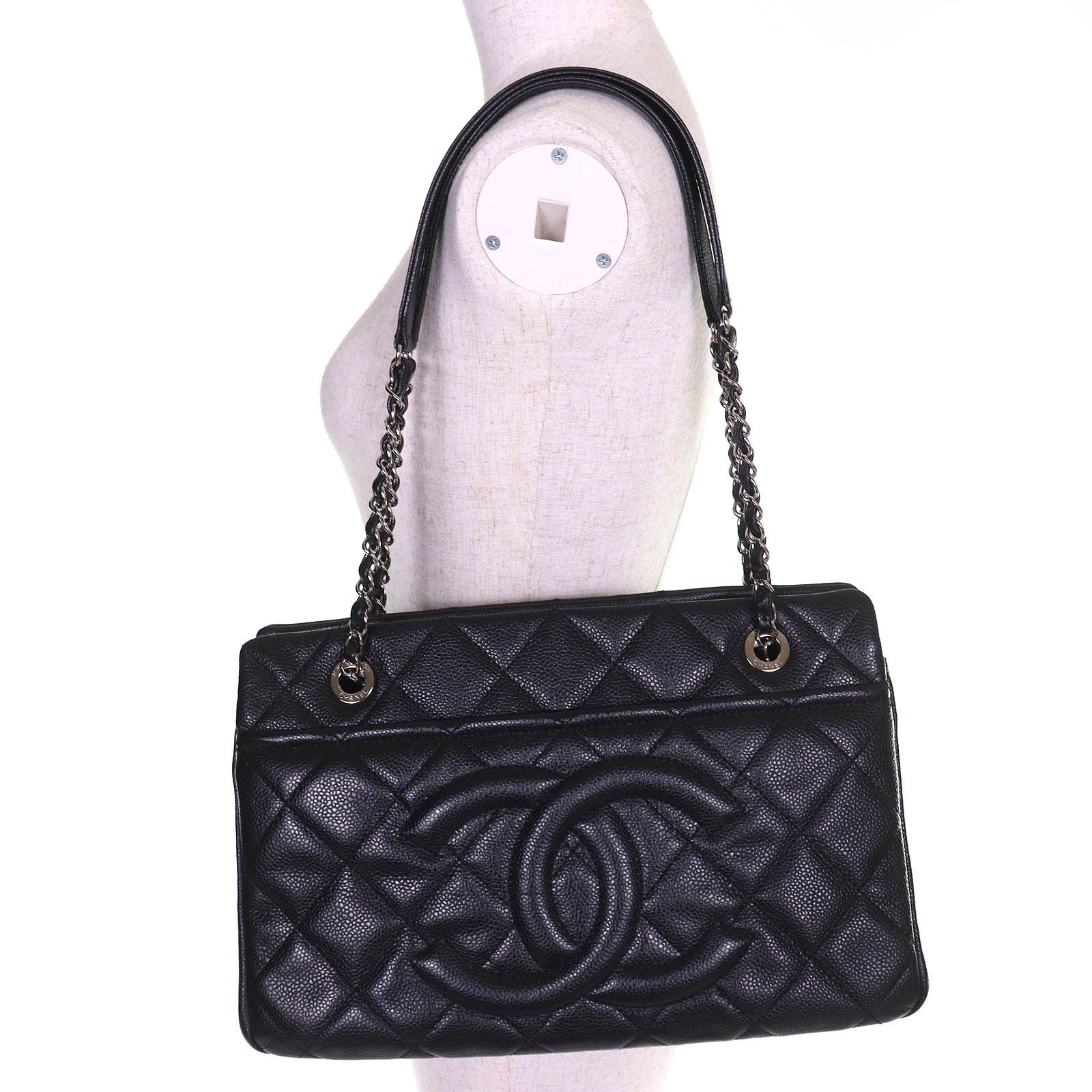 Chanel Chanel Chanel Caviar Skin Tote Bag Leather Tote Bag A67294 DUTY FREE for USA Size ONE SIZE - 9 Thumbnail