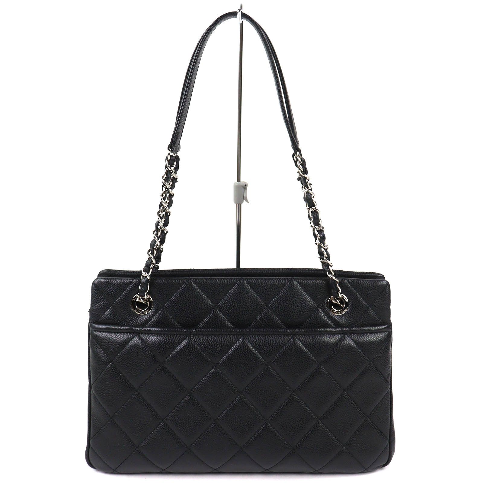 Chanel Chanel Chanel Caviar Skin Tote Bag Leather Tote Bag A67294 DUTY FREE for USA Size ONE SIZE - 3 Thumbnail