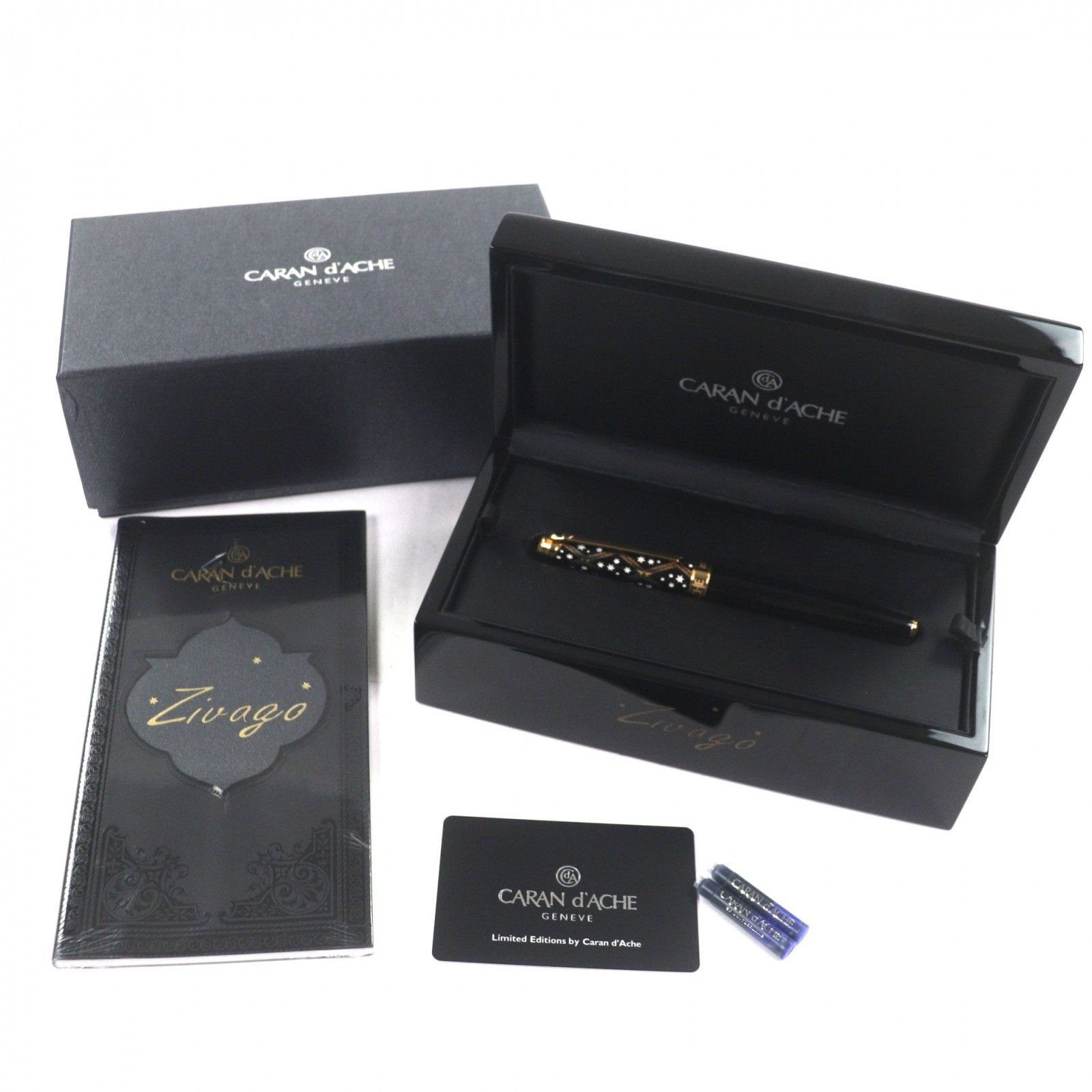 Other Other Caran d'Ache Zivago Au750 Fountain Pen Precious Metal Pen 5092-038 DUTY FREE for USA Size ONE SIZE - 2 Thumbnail
