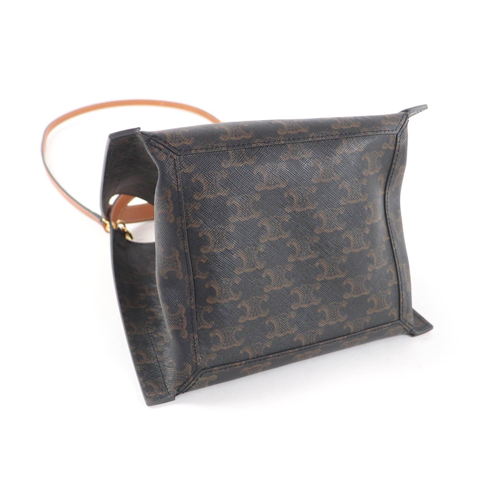 Celine Celine CELINE Triomphe Canvas Shoulder Bag Textile Shoulder Bag DUTY FREE for USA Size ONE SIZE - 3 Thumbnail
