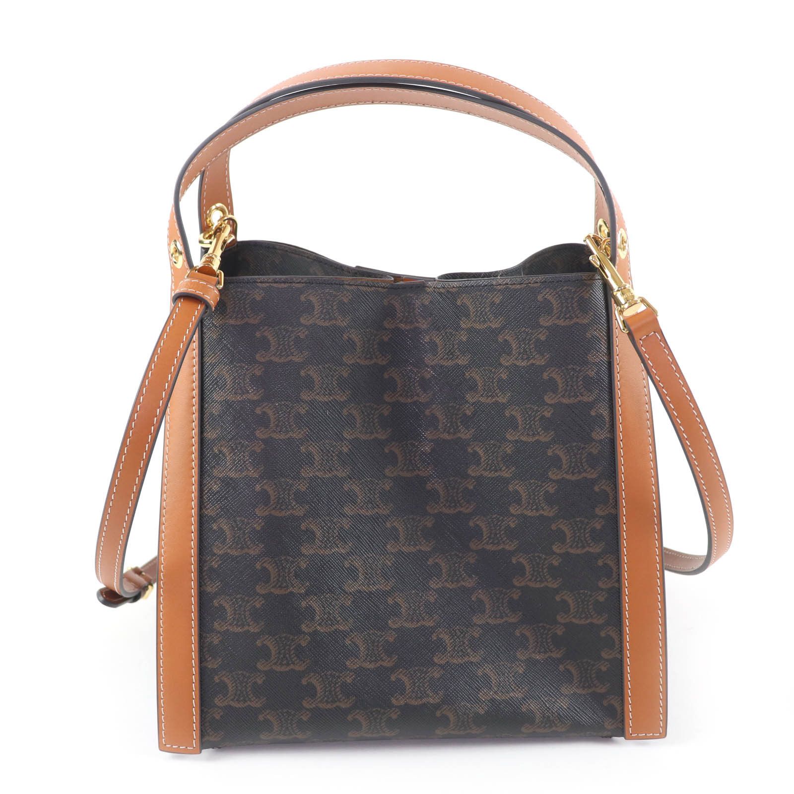 Celine Celine CELINE Triomphe Canvas Shoulder Bag Textile Shoulder Bag DUTY FREE for USA Size ONE SIZE - 2 Thumbnail