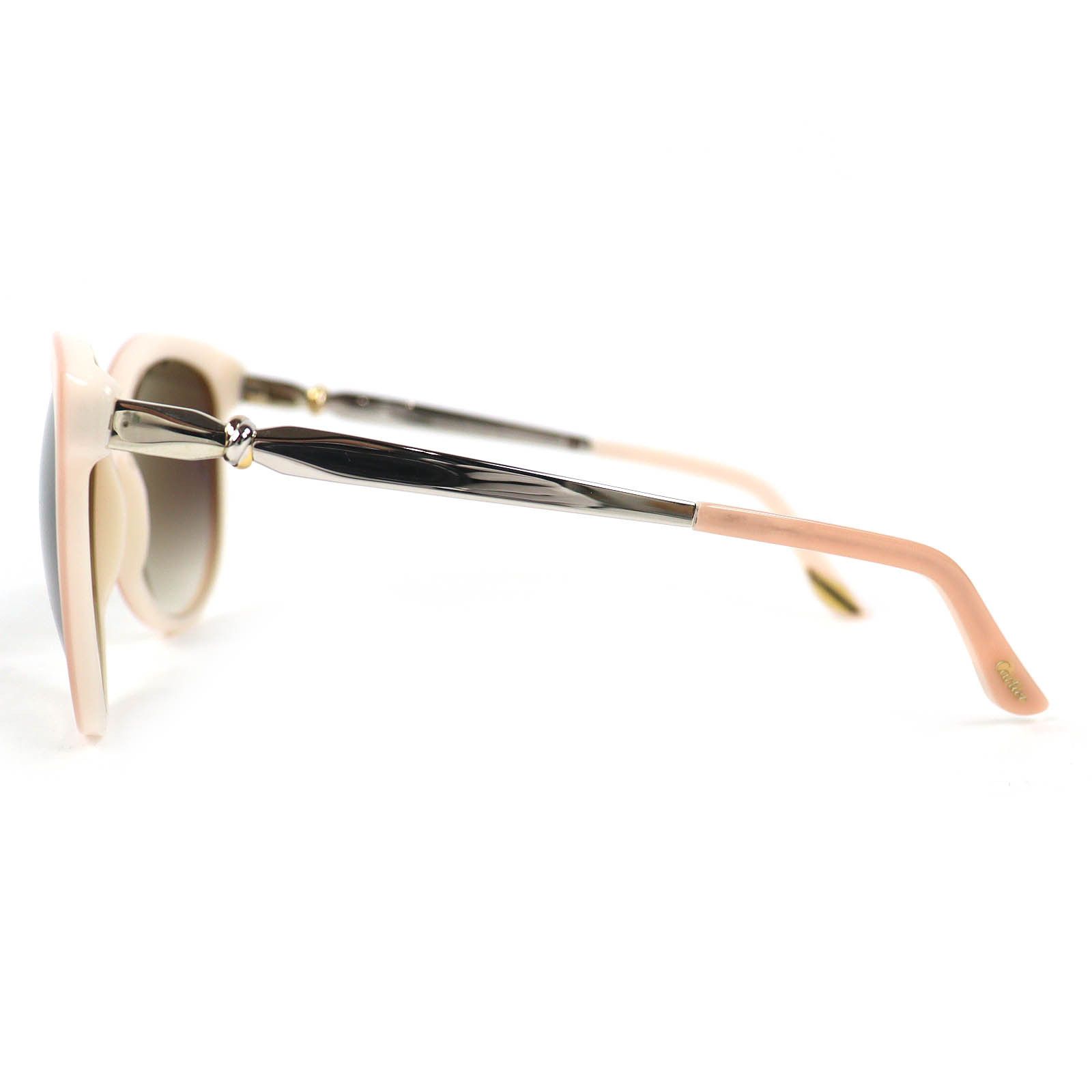 Cartier Cartier Cartier Trinity Sunglasses Plastic / Synthetic Sunglasses T8201067 DUTY FREE for USA Size ONE SIZE - 3 Thumbnail