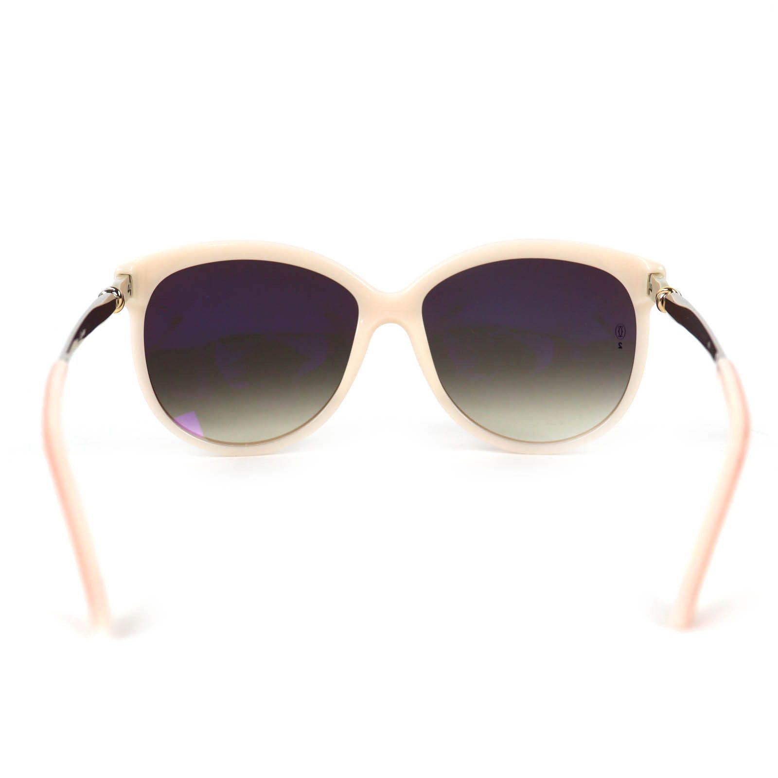 Cartier Cartier Cartier Trinity Sunglasses Plastic / Synthetic Sunglasses T8201067 DUTY FREE for USA Size ONE SIZE - 5 Thumbnail