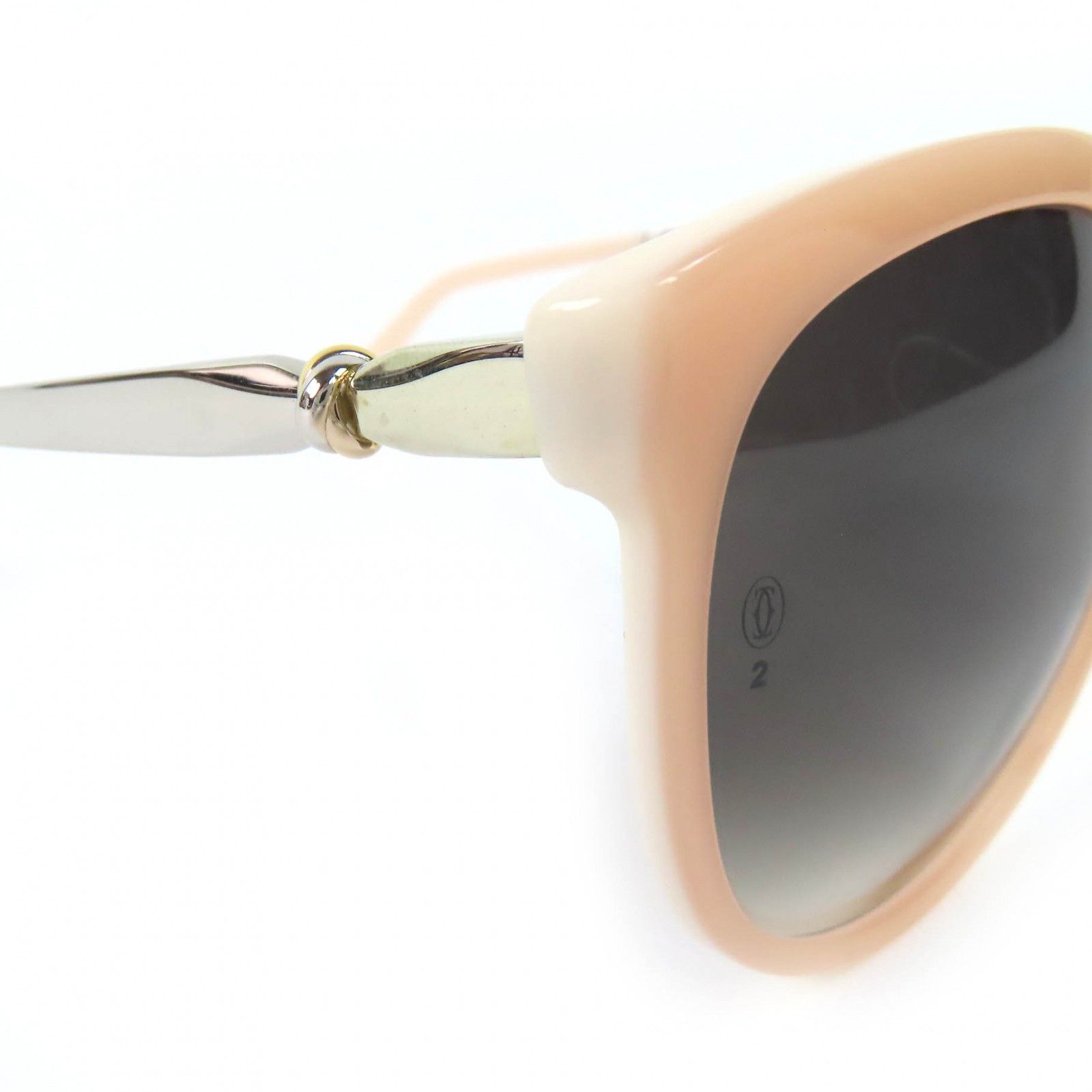 Cartier Cartier Cartier Trinity Sunglasses Plastic / Synthetic Sunglasses T8201067 DUTY FREE for USA Size ONE SIZE - 7 Thumbnail