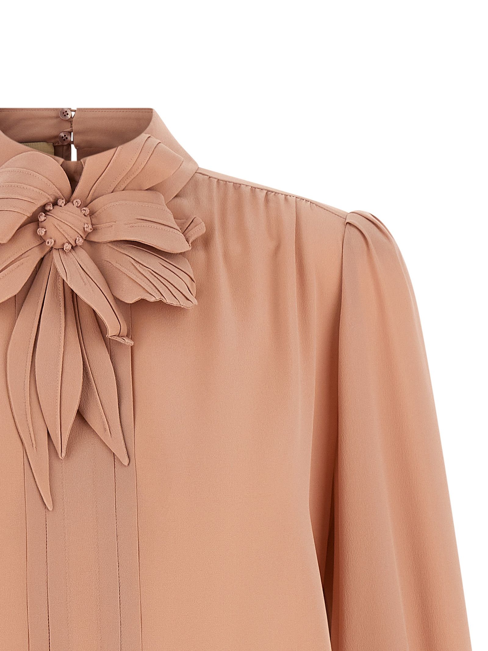 Valentino Valentino Garavani Crêpe Top Size M / US 6-8 / IT 42-44 - 3 Thumbnail