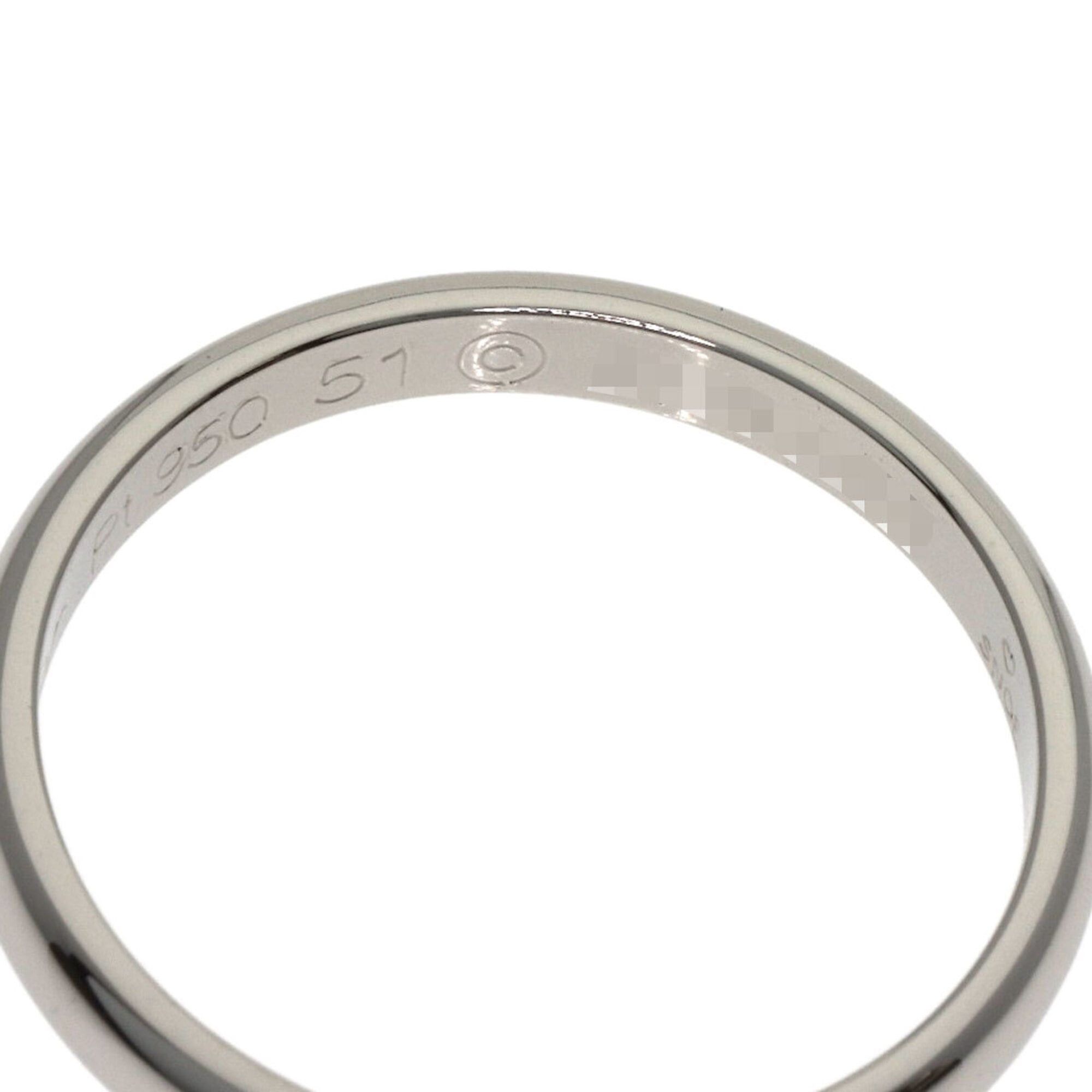 Cartier Cartier Wedding Ring #51, Platinum PT950, Women's, CARTIER Size ONE SIZE - 5 Thumbnail