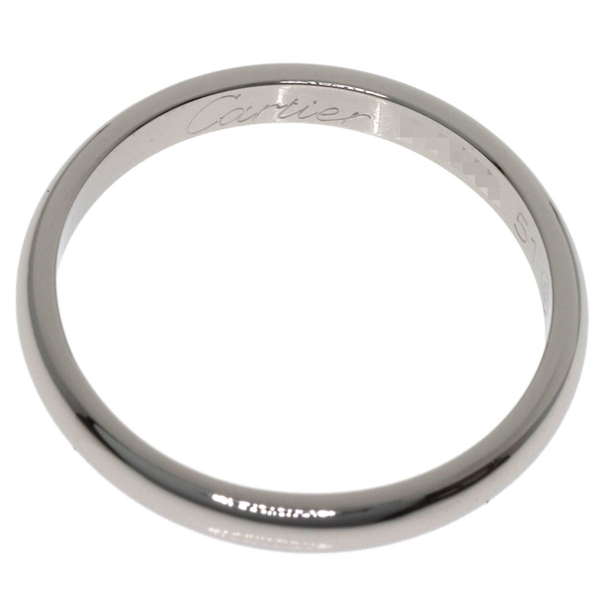 Cartier Cartier Wedding Ring #51, Platinum PT950, Women's, CARTIER Size ONE SIZE - 4 Thumbnail