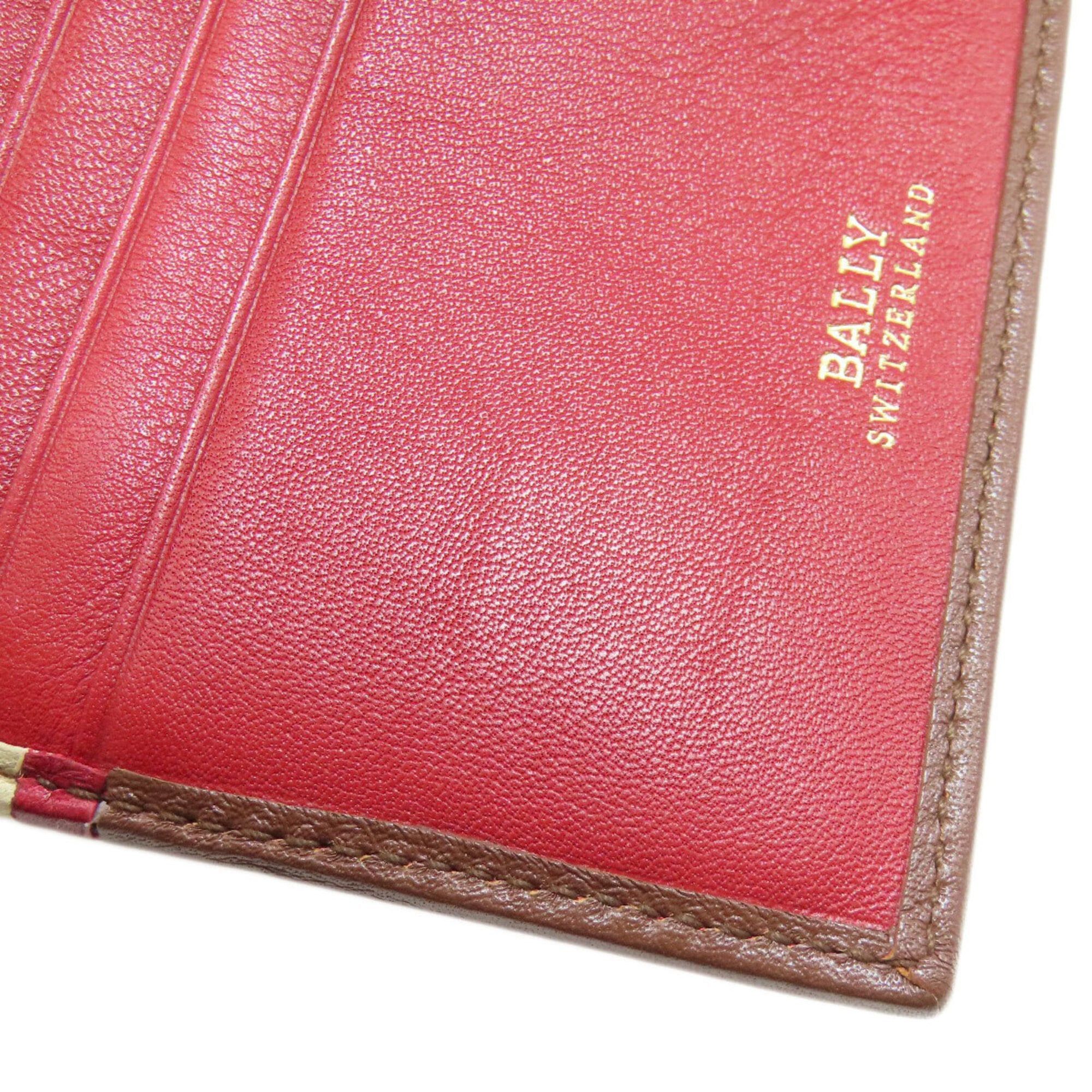 Bally Bally Stripe Bi-fold Wallet Leather Women's BALLY Size ONE SIZE - 16 Thumbnail