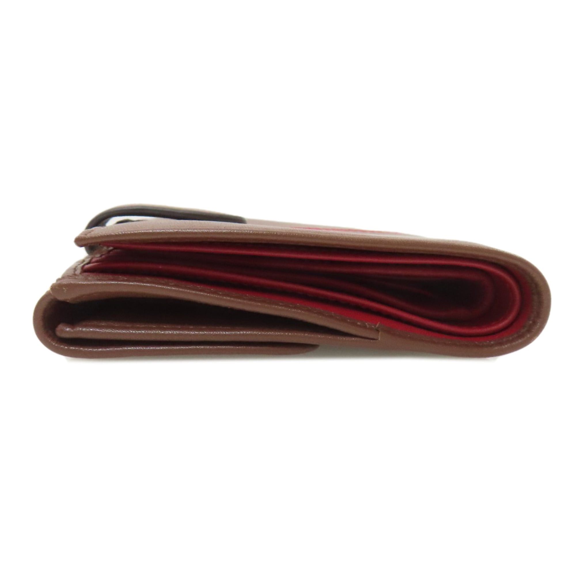 Bally Bally Stripe Bi-fold Wallet Leather Women's BALLY Size ONE SIZE - 3 Thumbnail