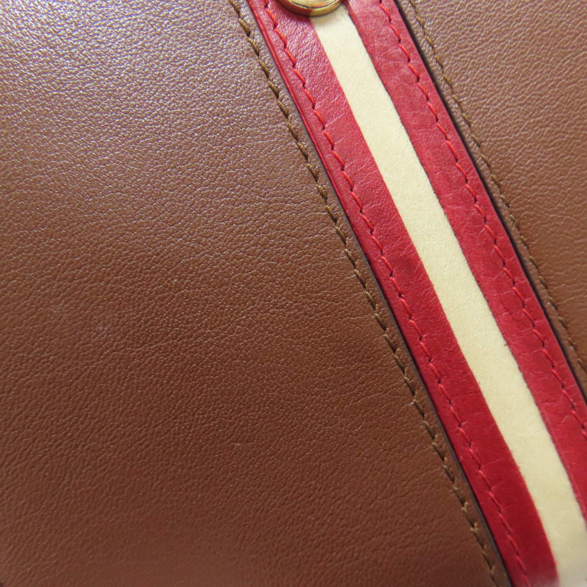 Bally Bally Stripe Bi-fold Wallet Leather Women's BALLY Size ONE SIZE - 17 Thumbnail
