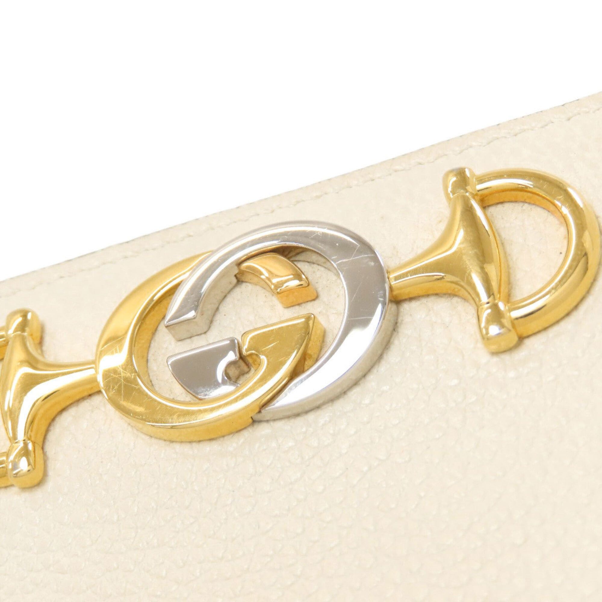 Gucci Gucci 570661 Zumi Long Wallet Leather Women's GUCCI Size ONE SIZE - 16 Thumbnail