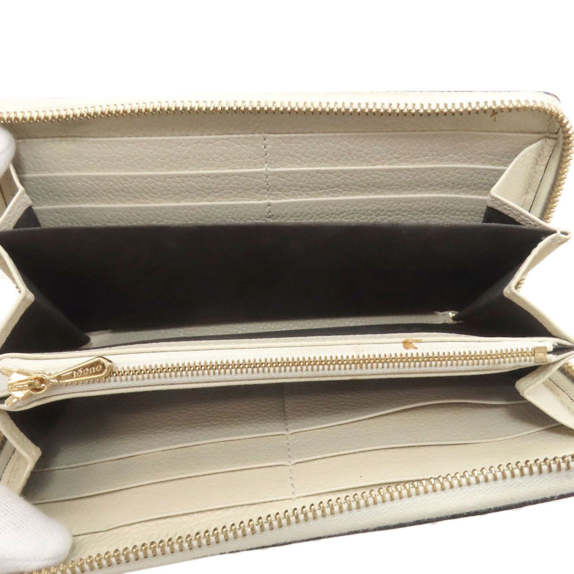 Gucci Gucci 570661 Zumi Long Wallet Leather Women's GUCCI Size ONE SIZE - 4 Thumbnail