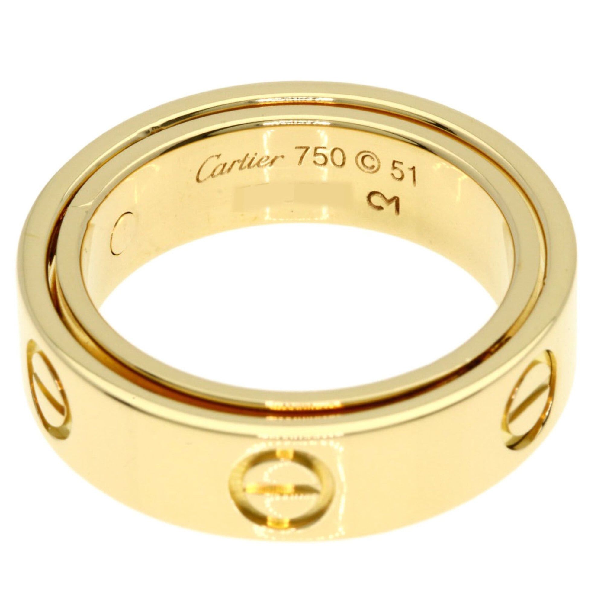 Cartier Cartier Secret Love Ring #51, 18K Yellow Gold, Women's Ring, CARTIER Size ONE SIZE - 4 Thumbnail