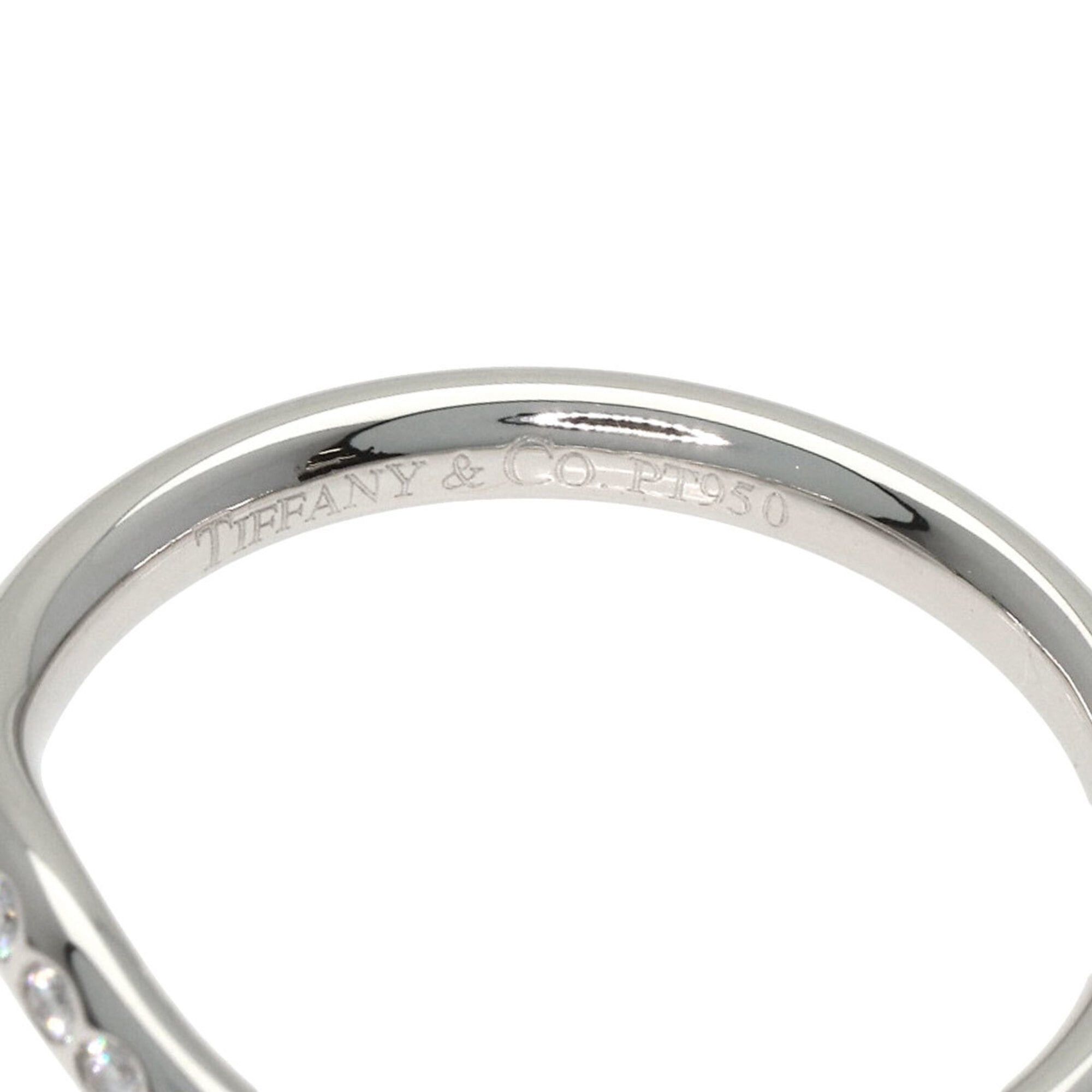 Tiffany & Co. Tiffany & Co. Curved Band Diamond Ring, Platinum PT950, Women's. Size ONE SIZE - 5 Thumbnail