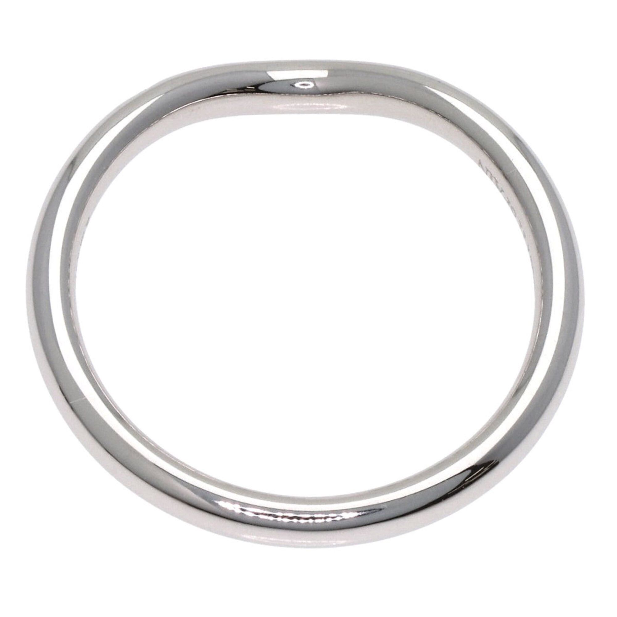 Tiffany & Co. Tiffany & Co. Curved Band Diamond Ring, Platinum PT950, Women's. Size ONE SIZE - 4 Thumbnail