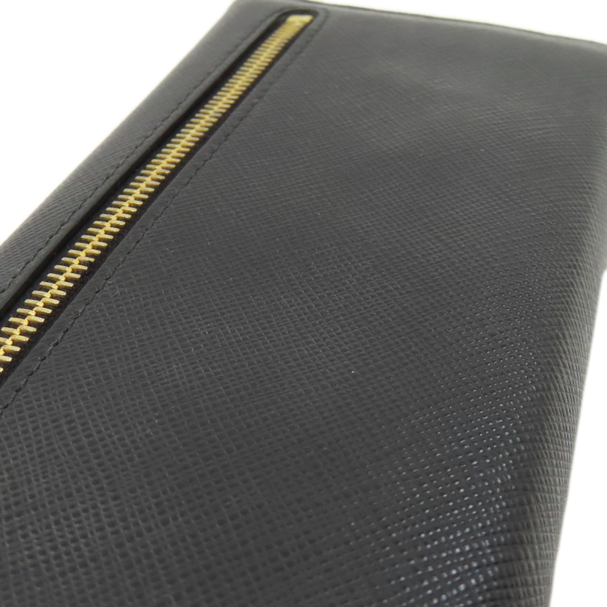 Prada Prada Saffiano Leather Long Wallet for Women PRADA Size ONE SIZE - 18 Thumbnail