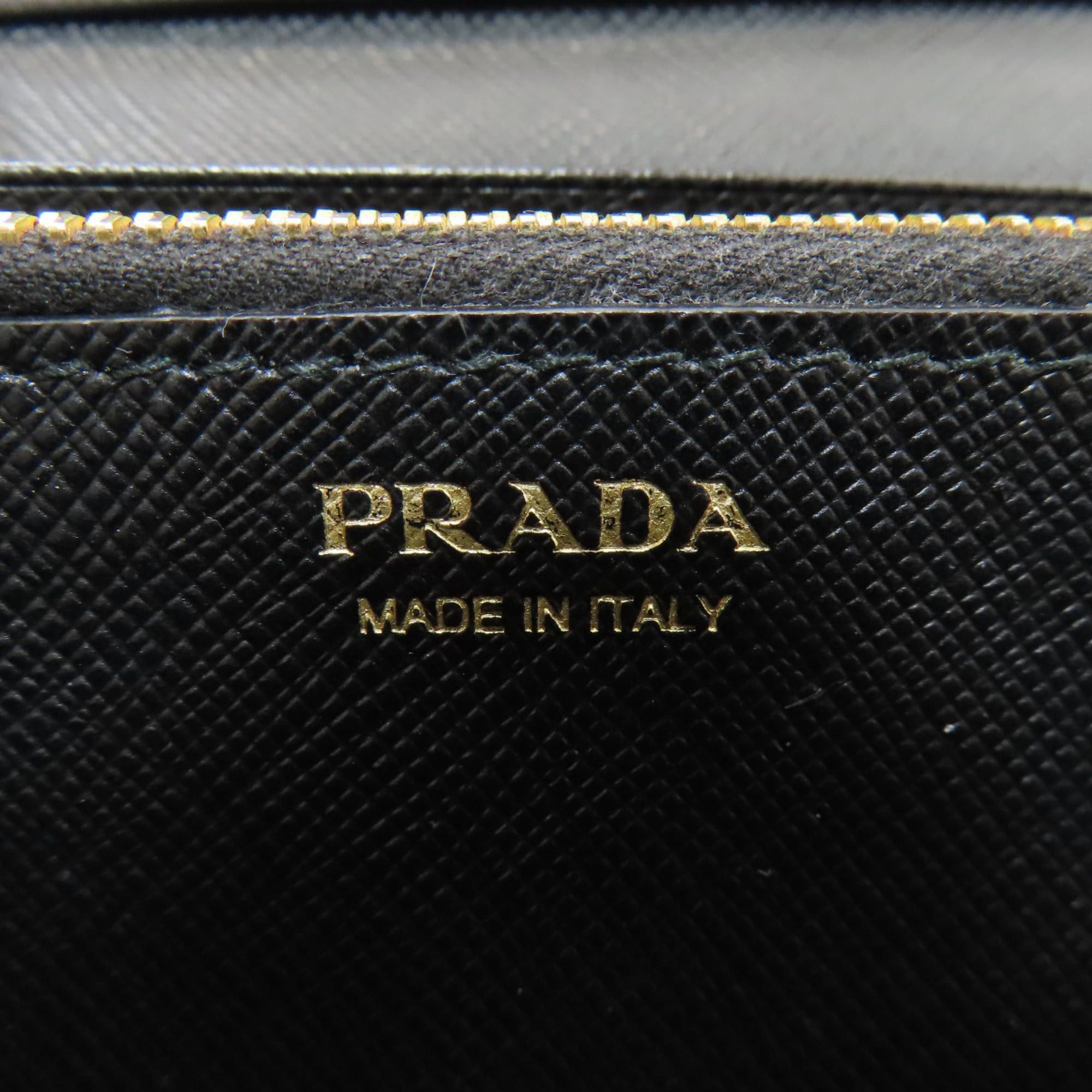 Prada Prada Saffiano Leather Long Wallet for Women PRADA Size ONE SIZE - 7 Thumbnail