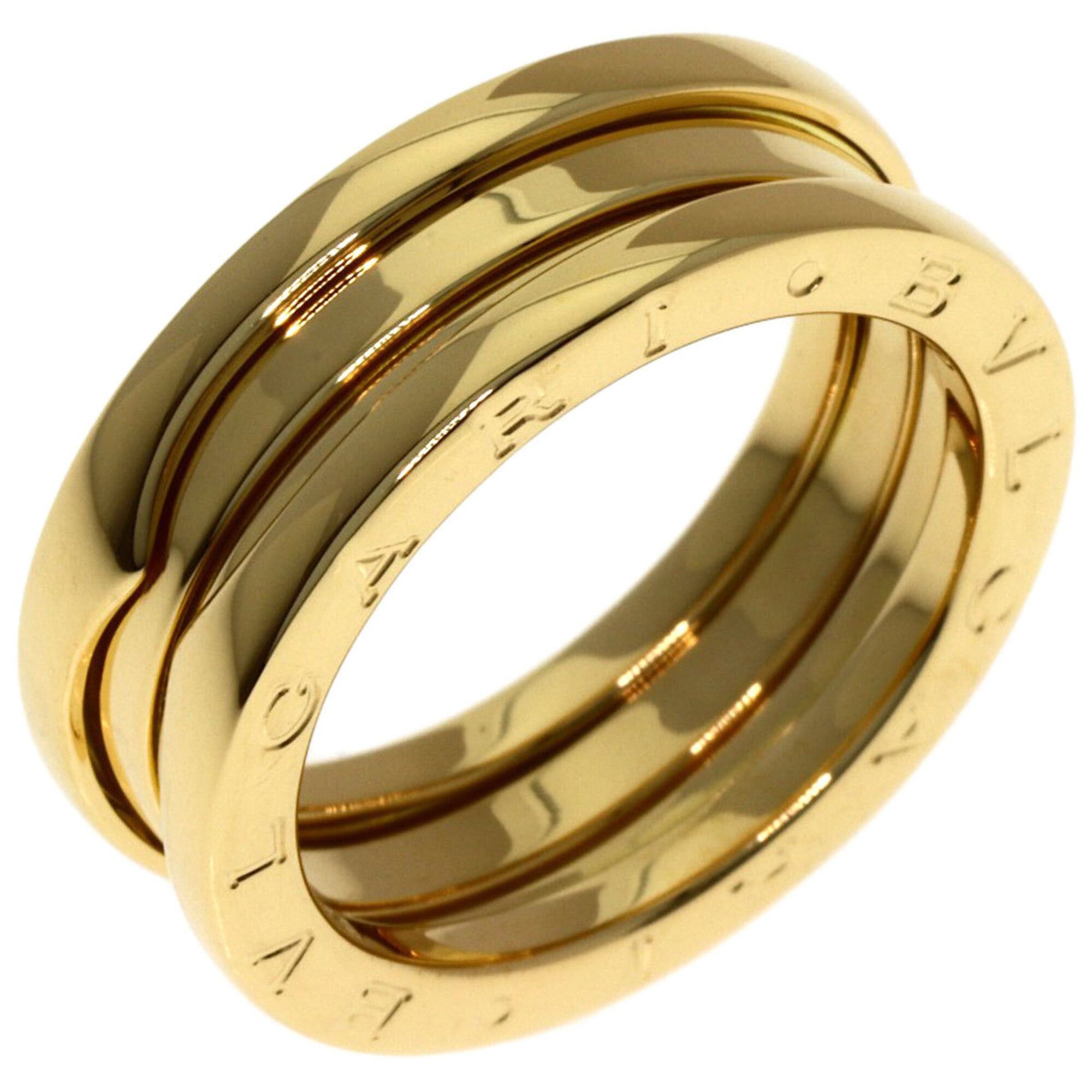 Bvlgari Bulgari B-zero1 2-band ring #54, 18K yellow gold, women's BVLGARI Size ONE SIZE - 2 Thumbnail
